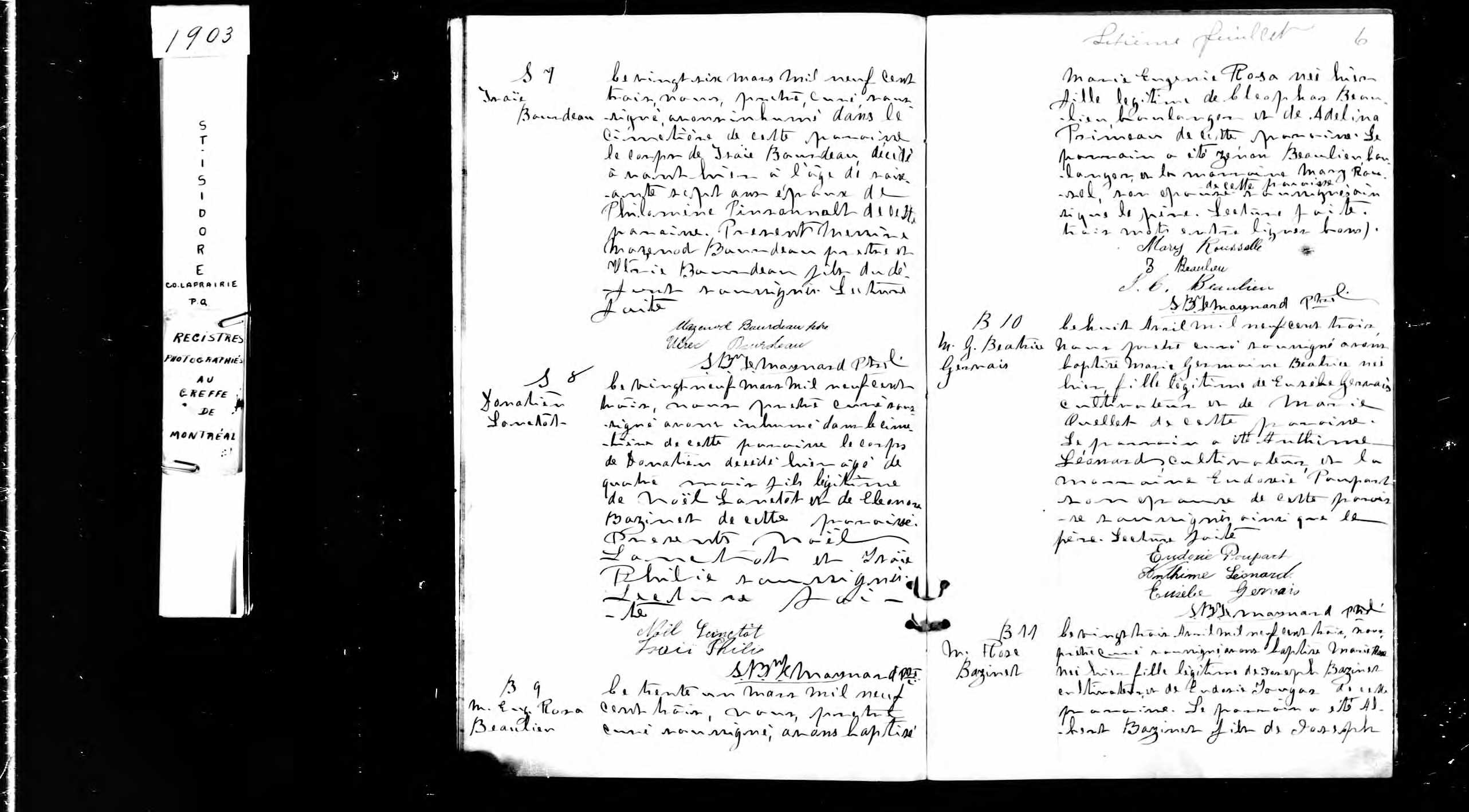 Acte de baptême