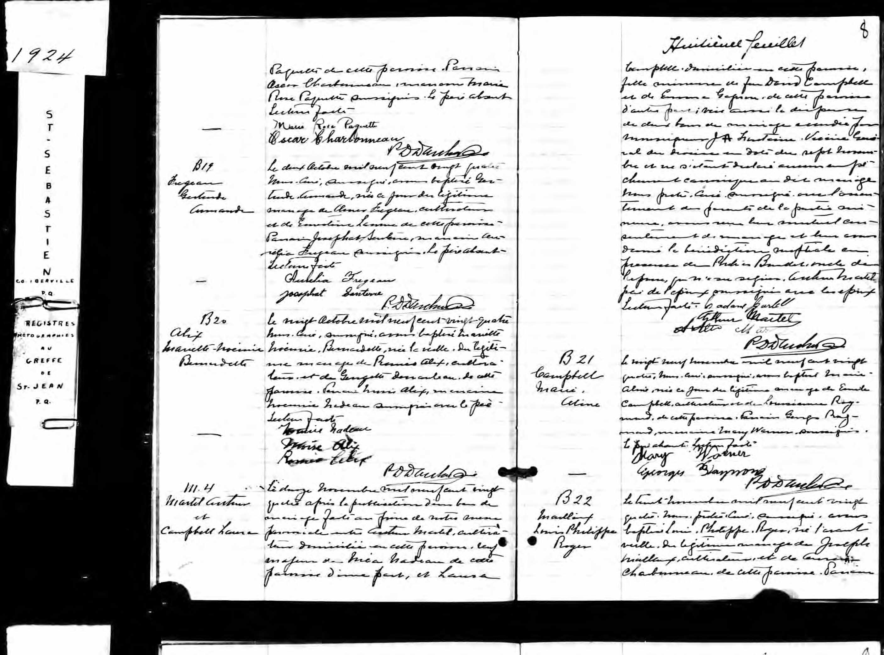 Acte de baptême