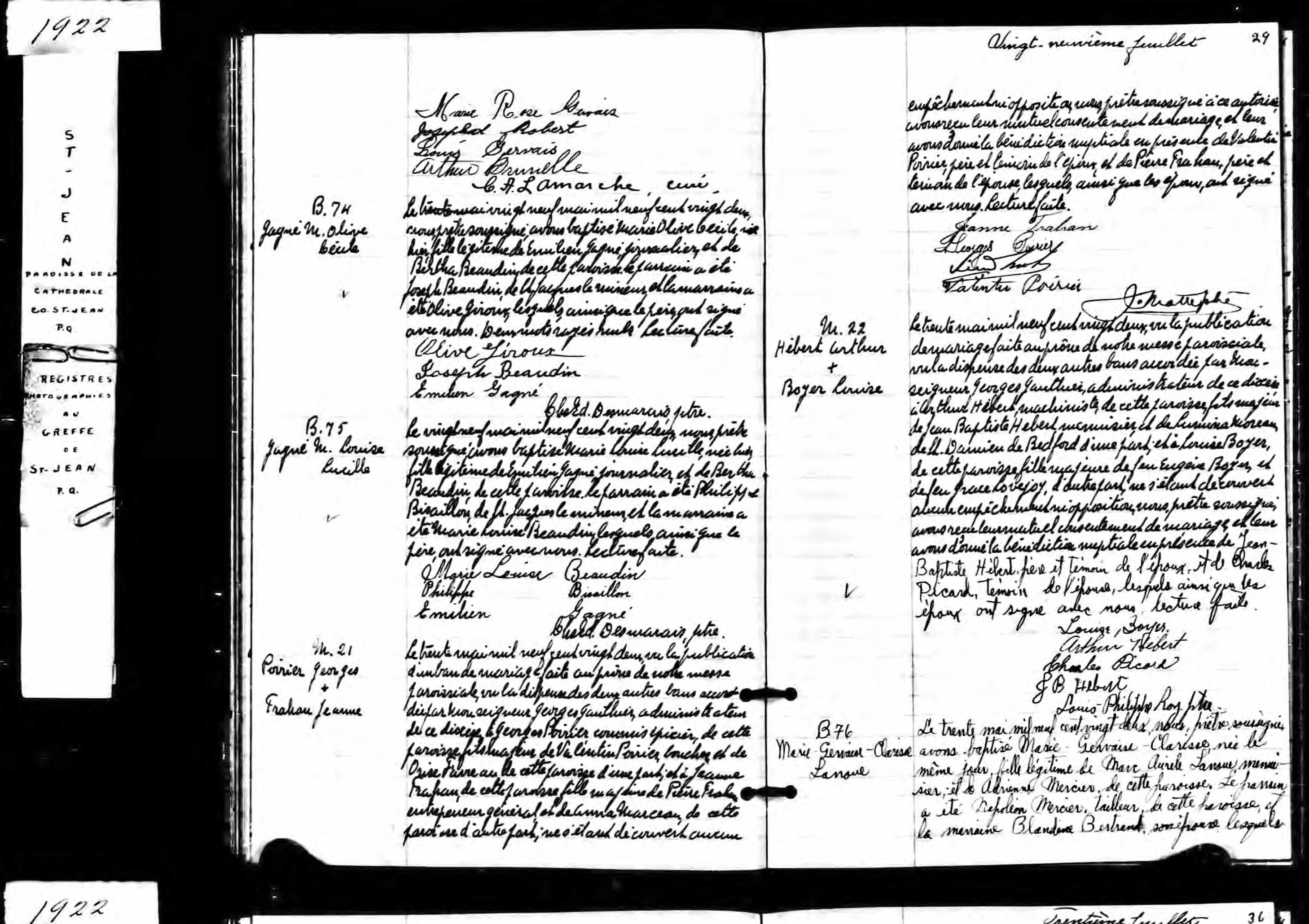 Acte de baptême