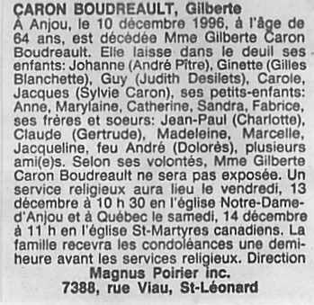 Nécrologie