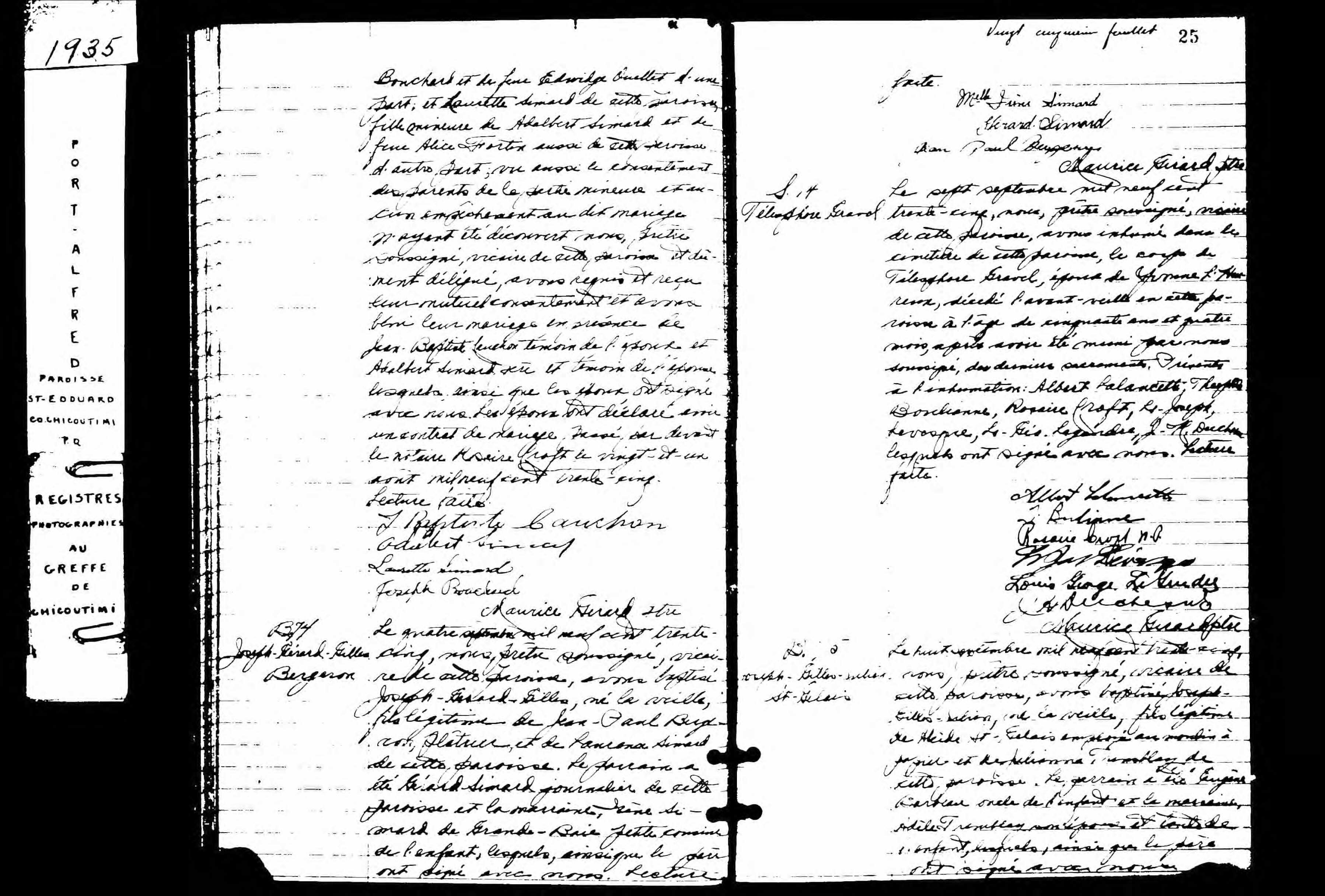 Acte de baptême