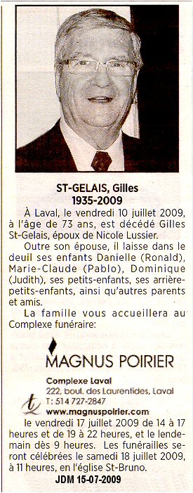 Nécrologie