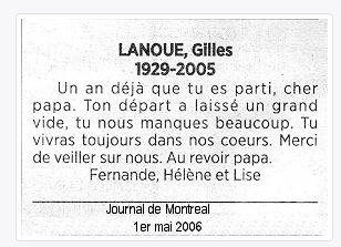 1er anniversaire de décès 1er anniversaire de décès