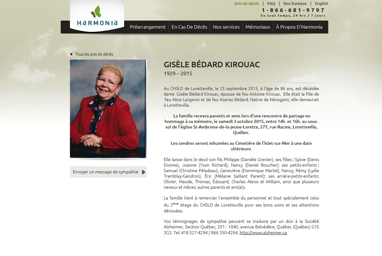 Nécrologie