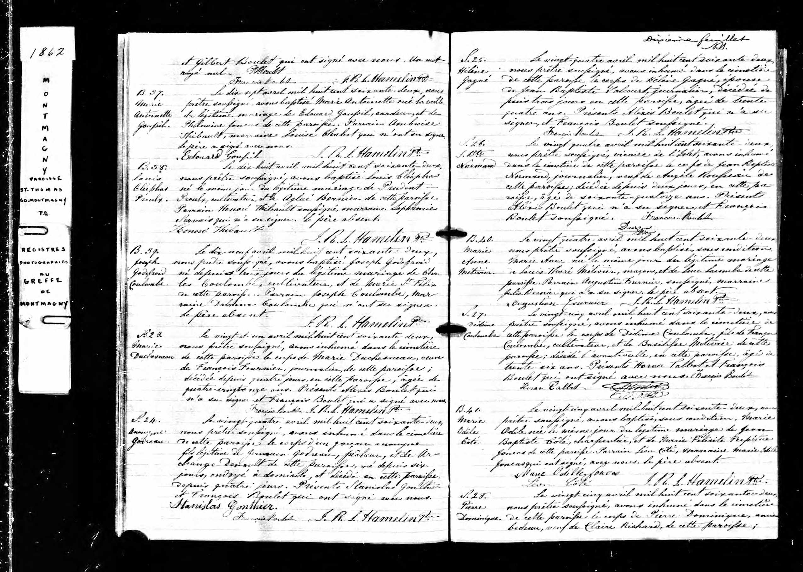 Acte de baptême
