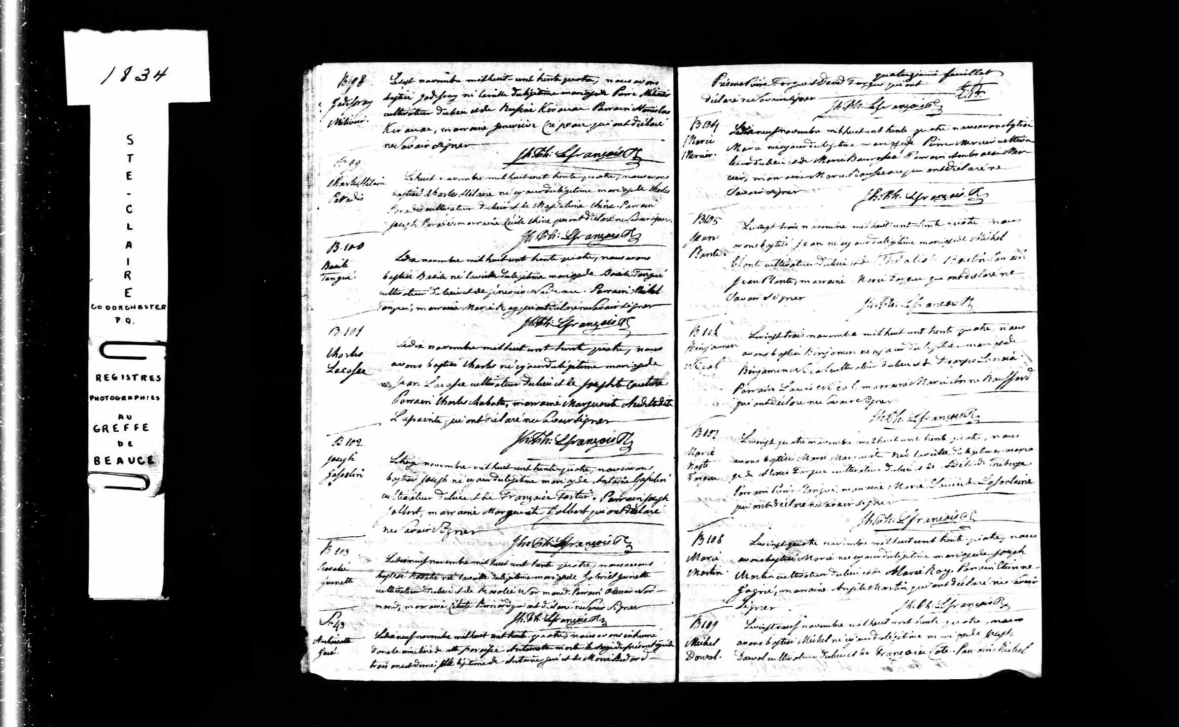 Acte de baptême