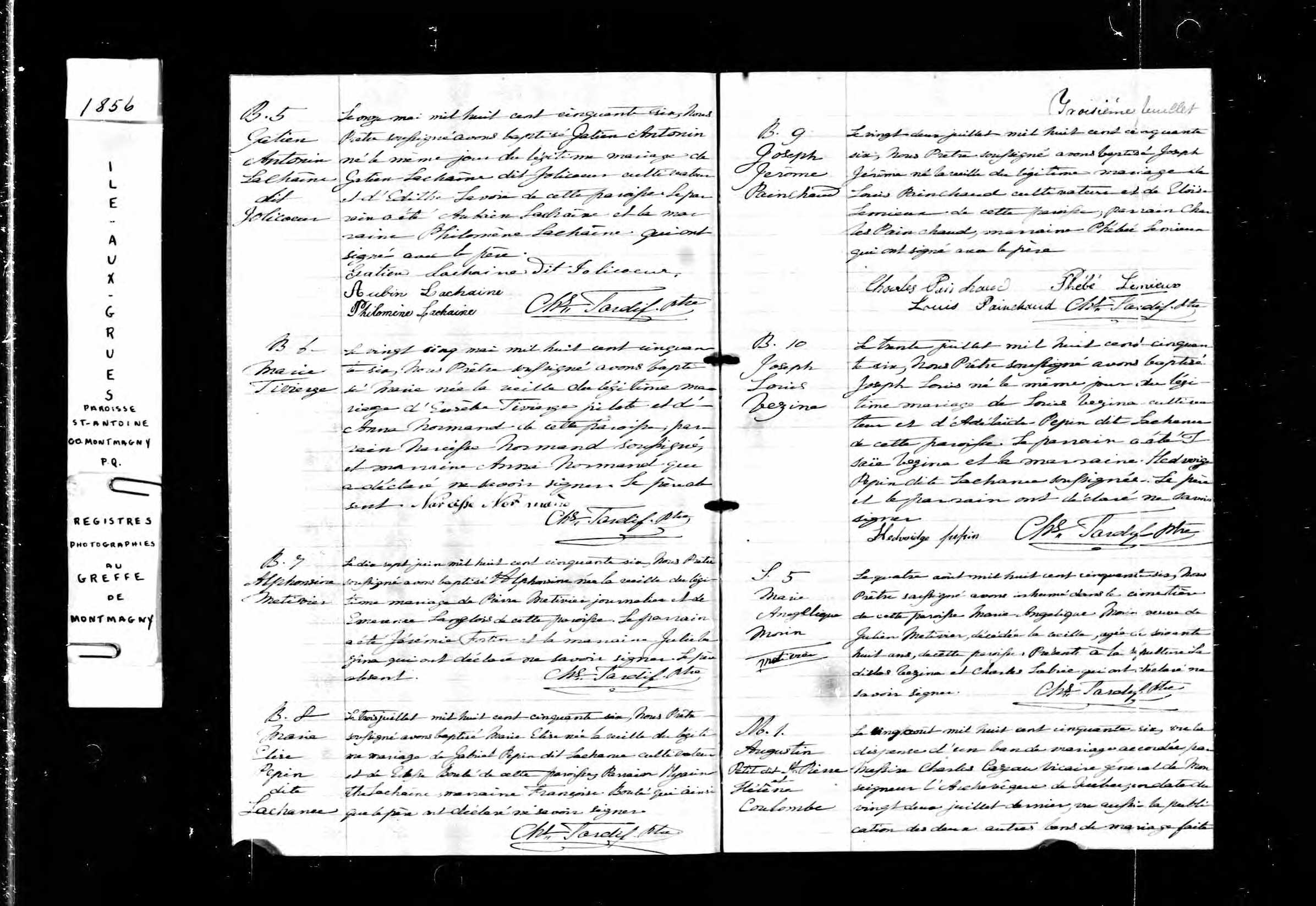 Acte de baptême