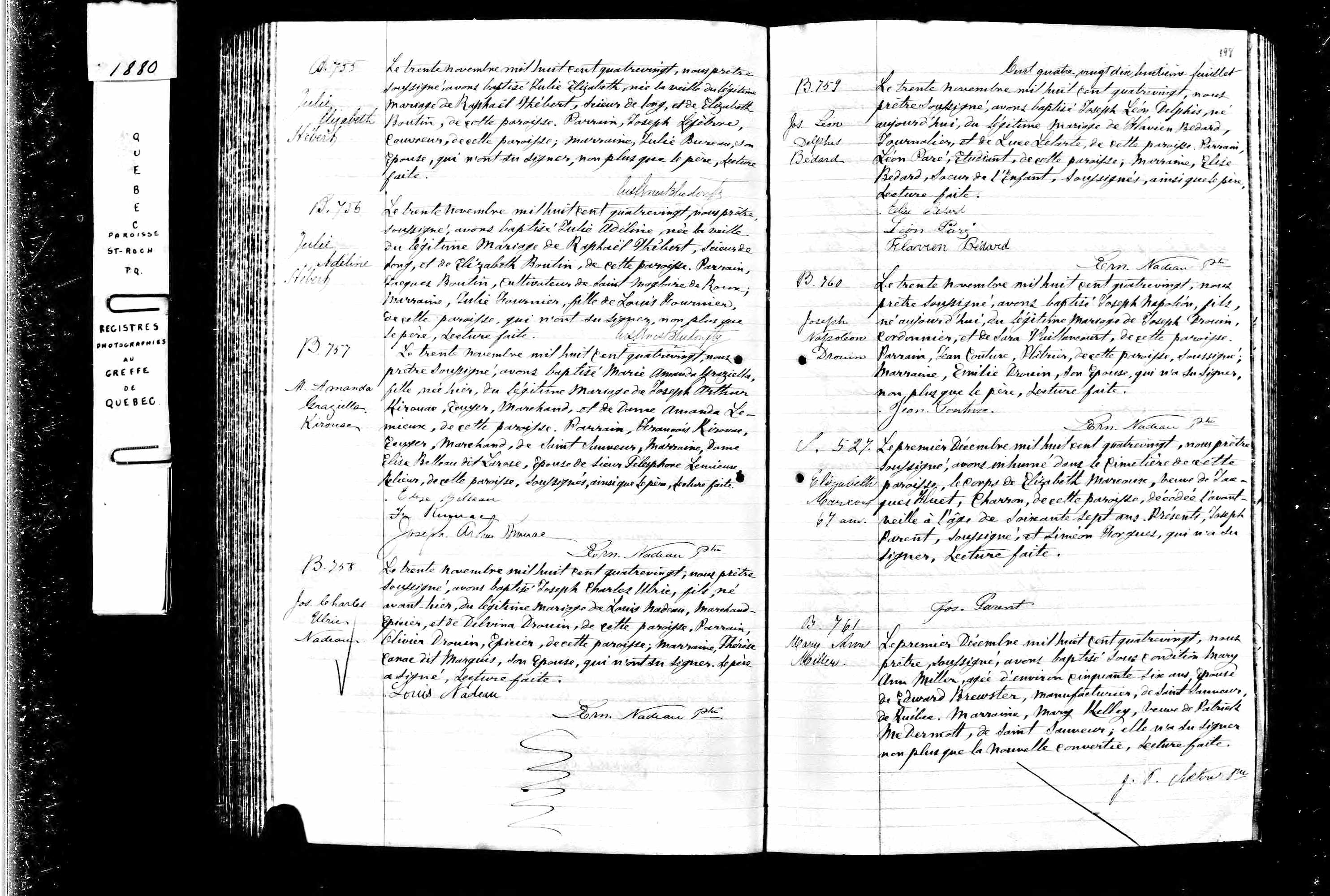 Acte de baptême