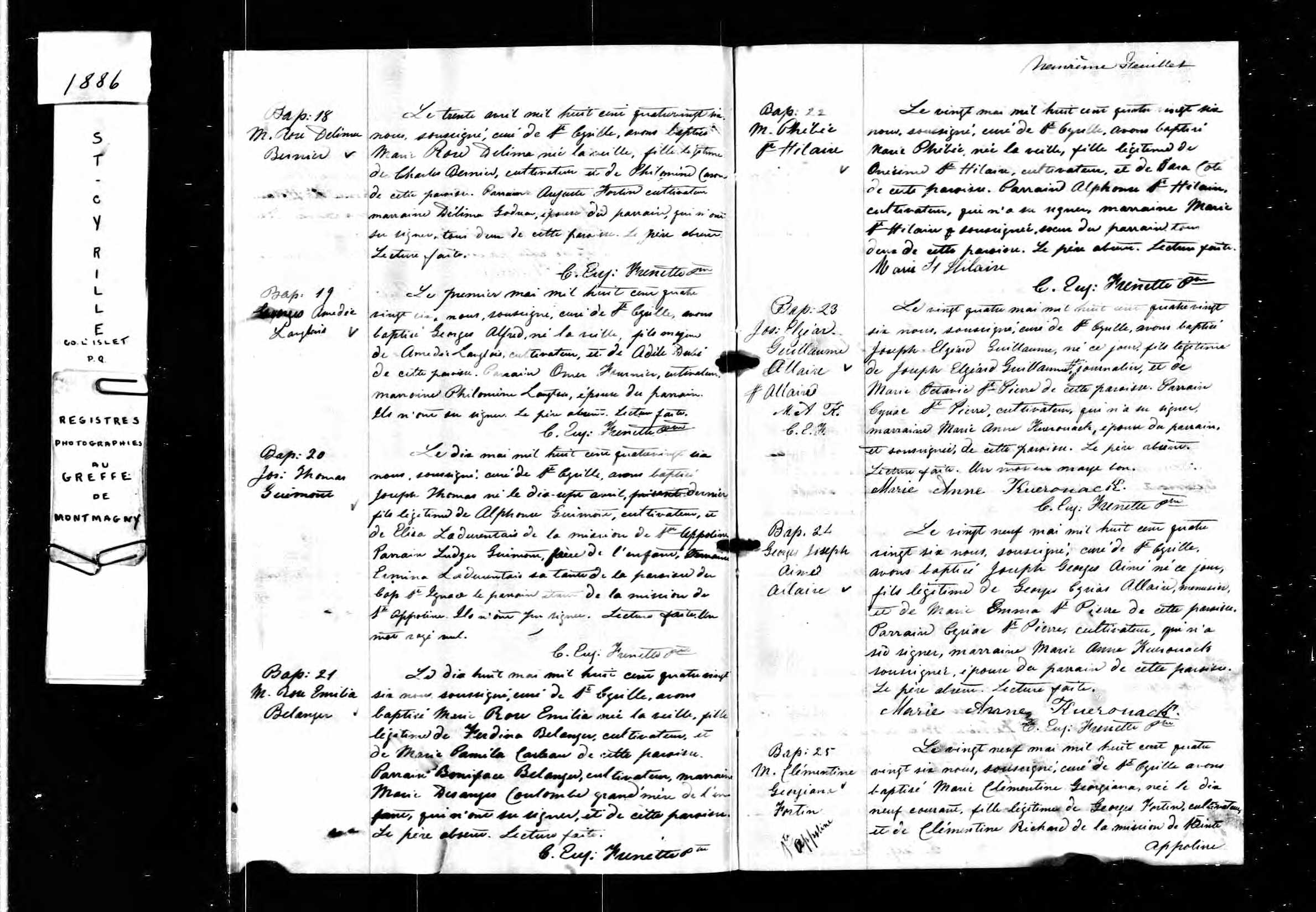 Acte de baptême