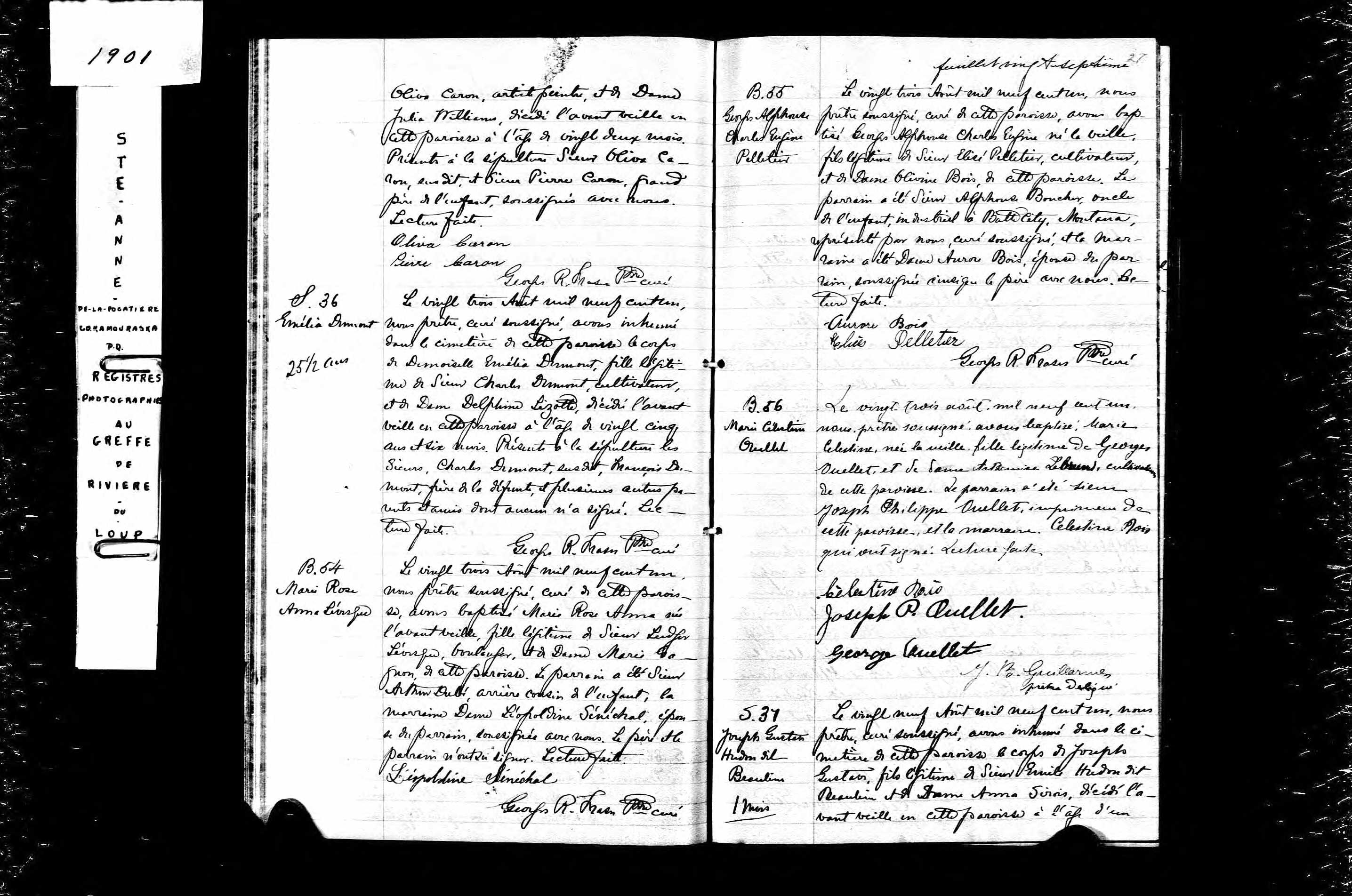  Acte de sépulture