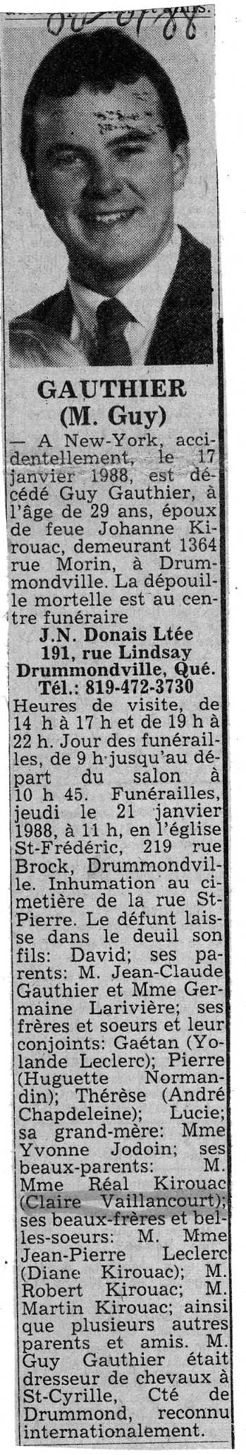 Nécrologie