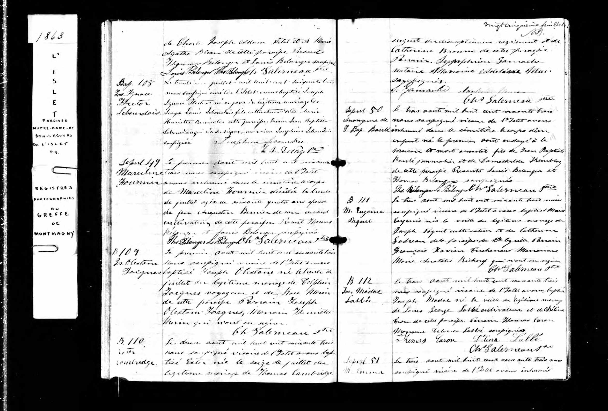Acte de baptême