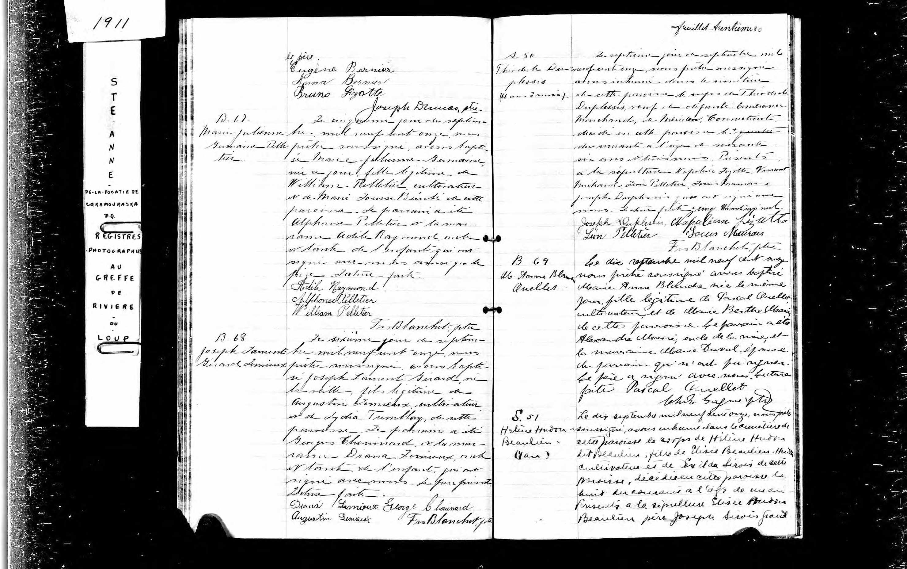  Acte de sépulture