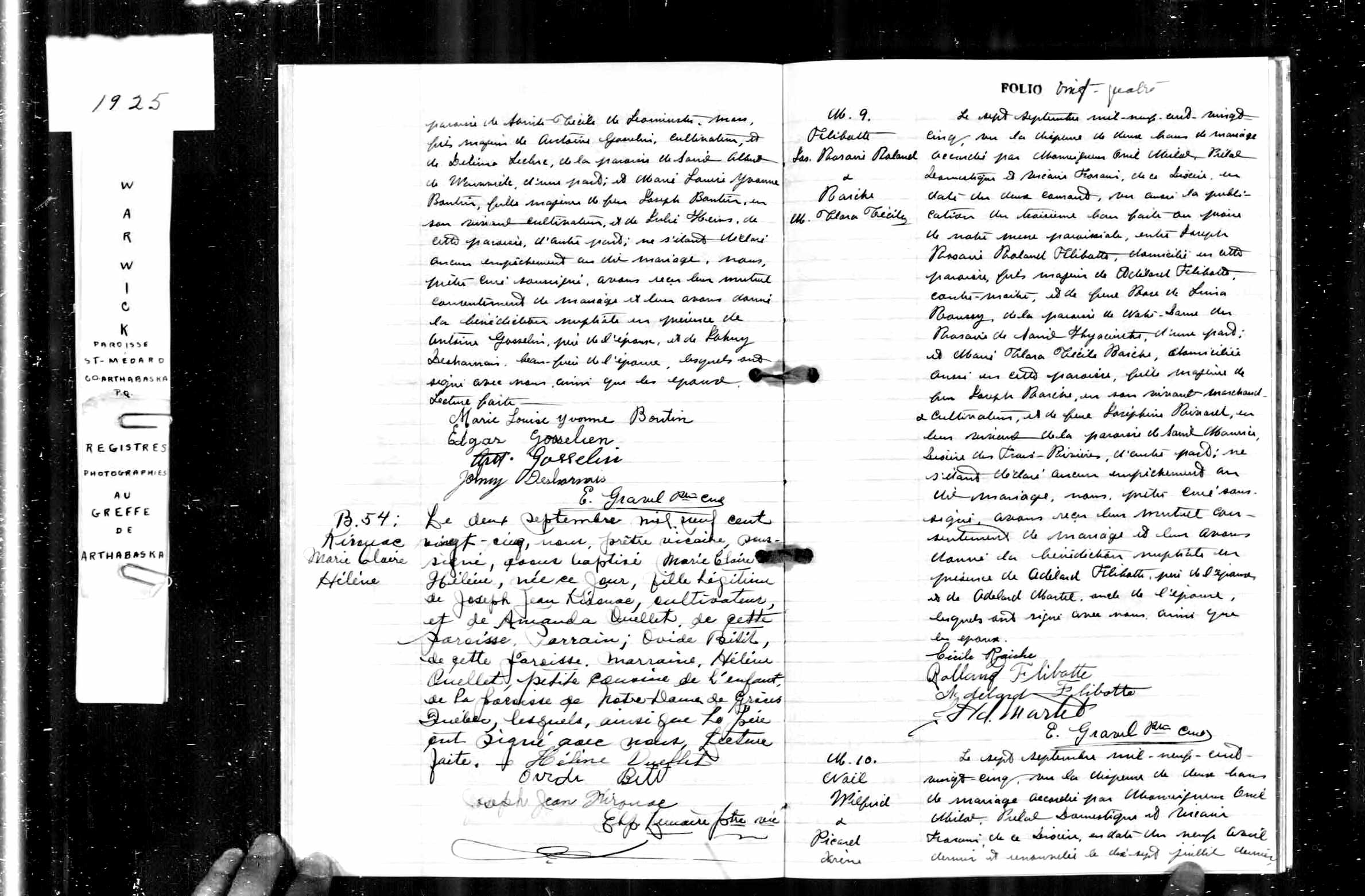 Acte de baptême