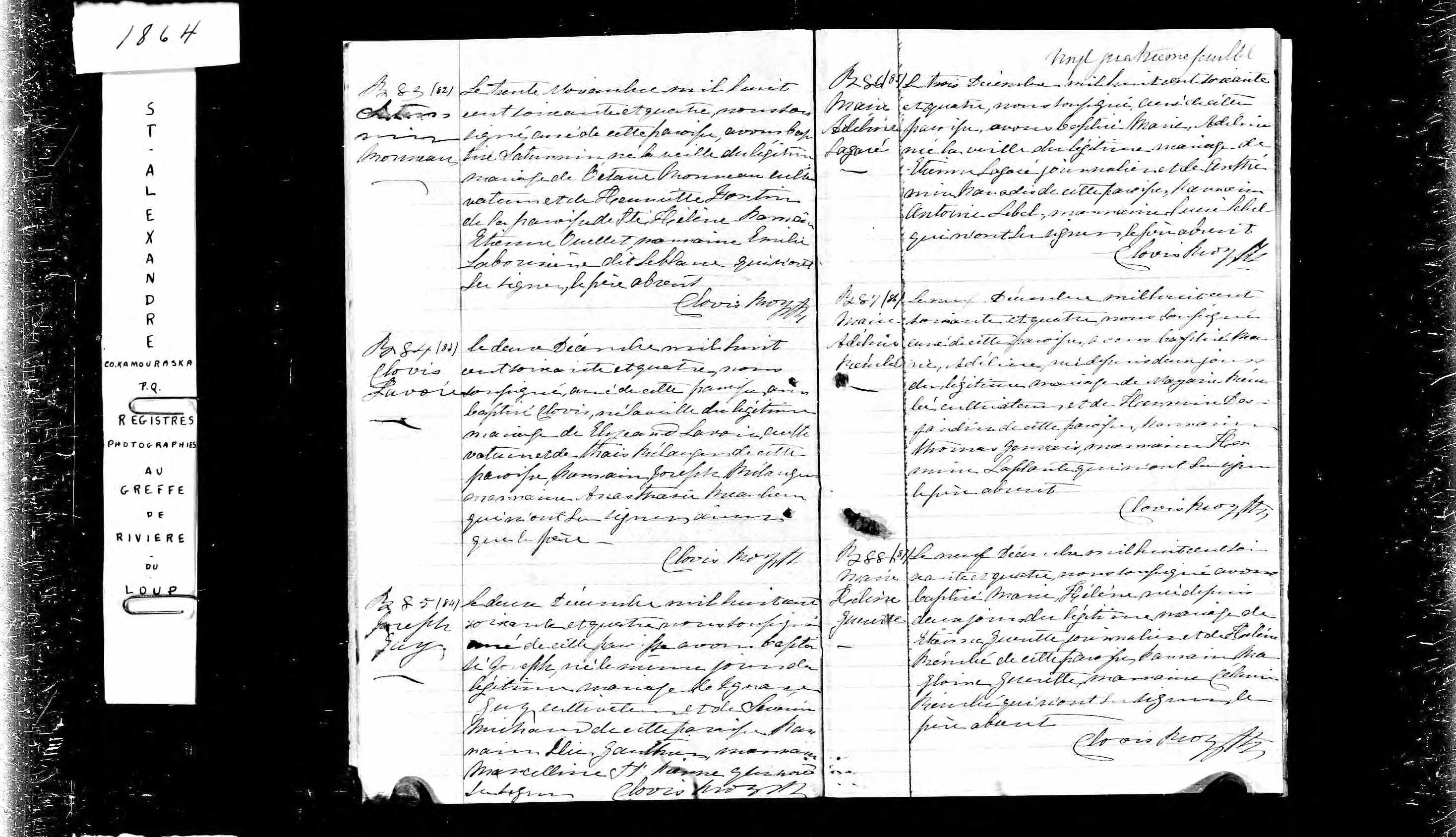 Acte de baptême Acte de baptême