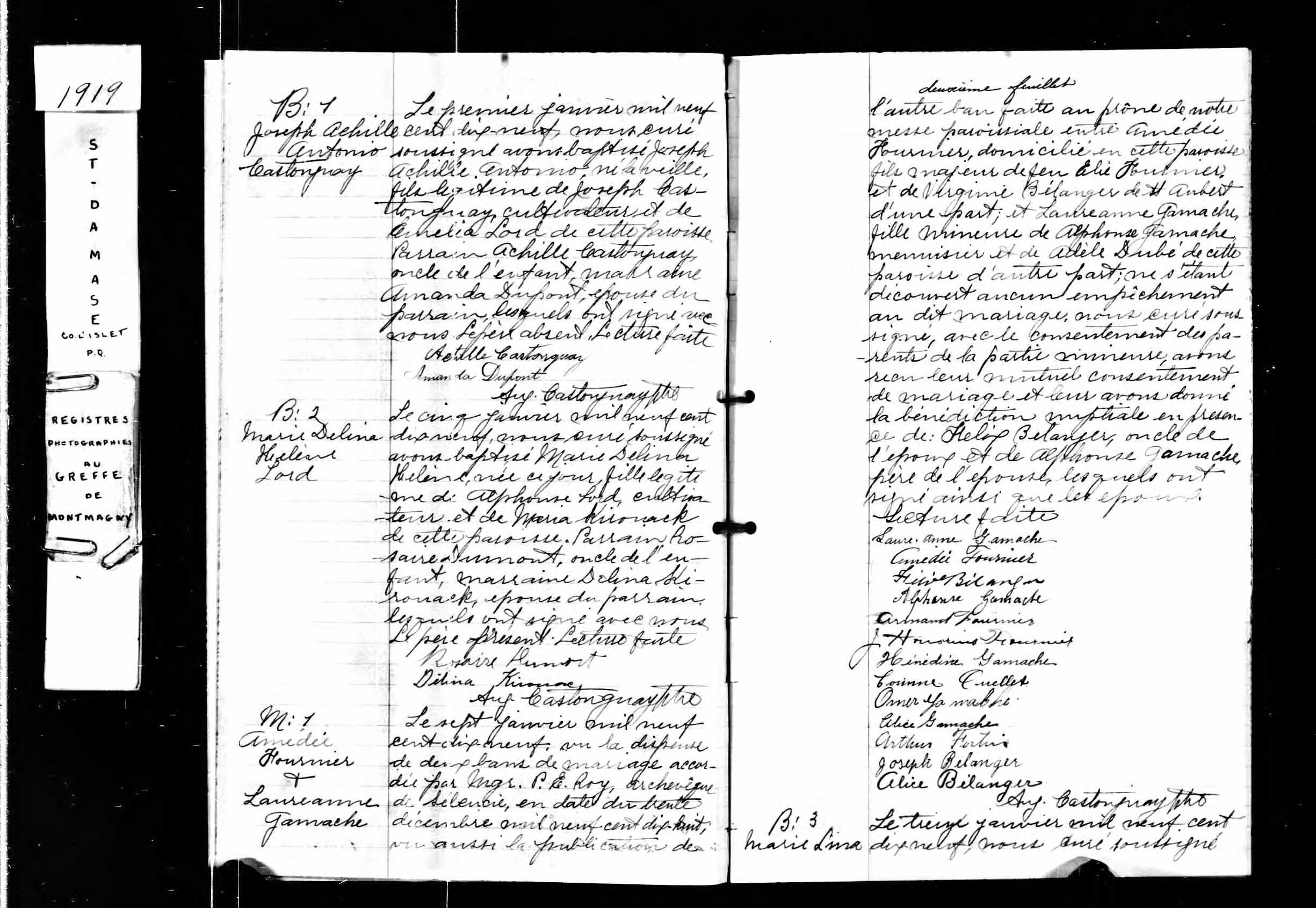 Acte de baptême