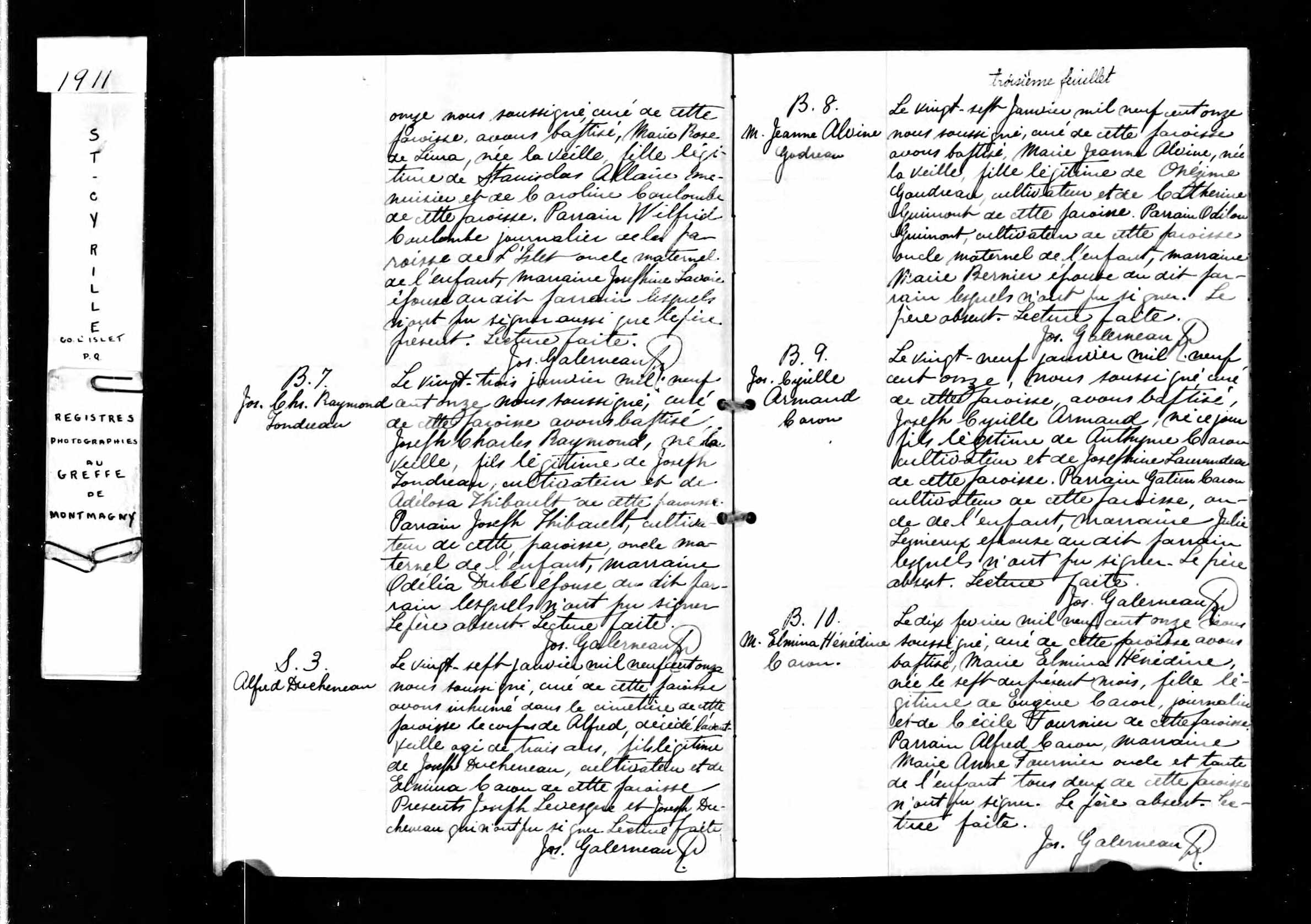 Acte de baptême Acte de baptême