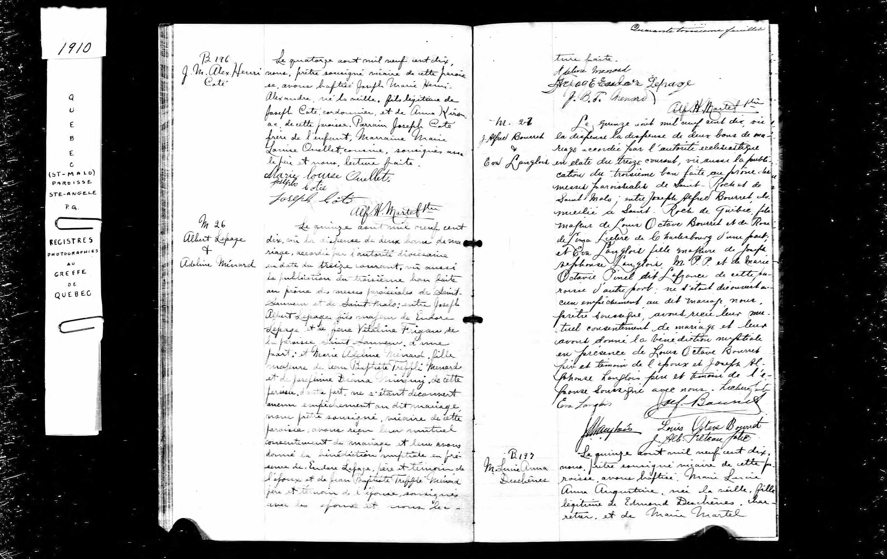 Acte de baptême