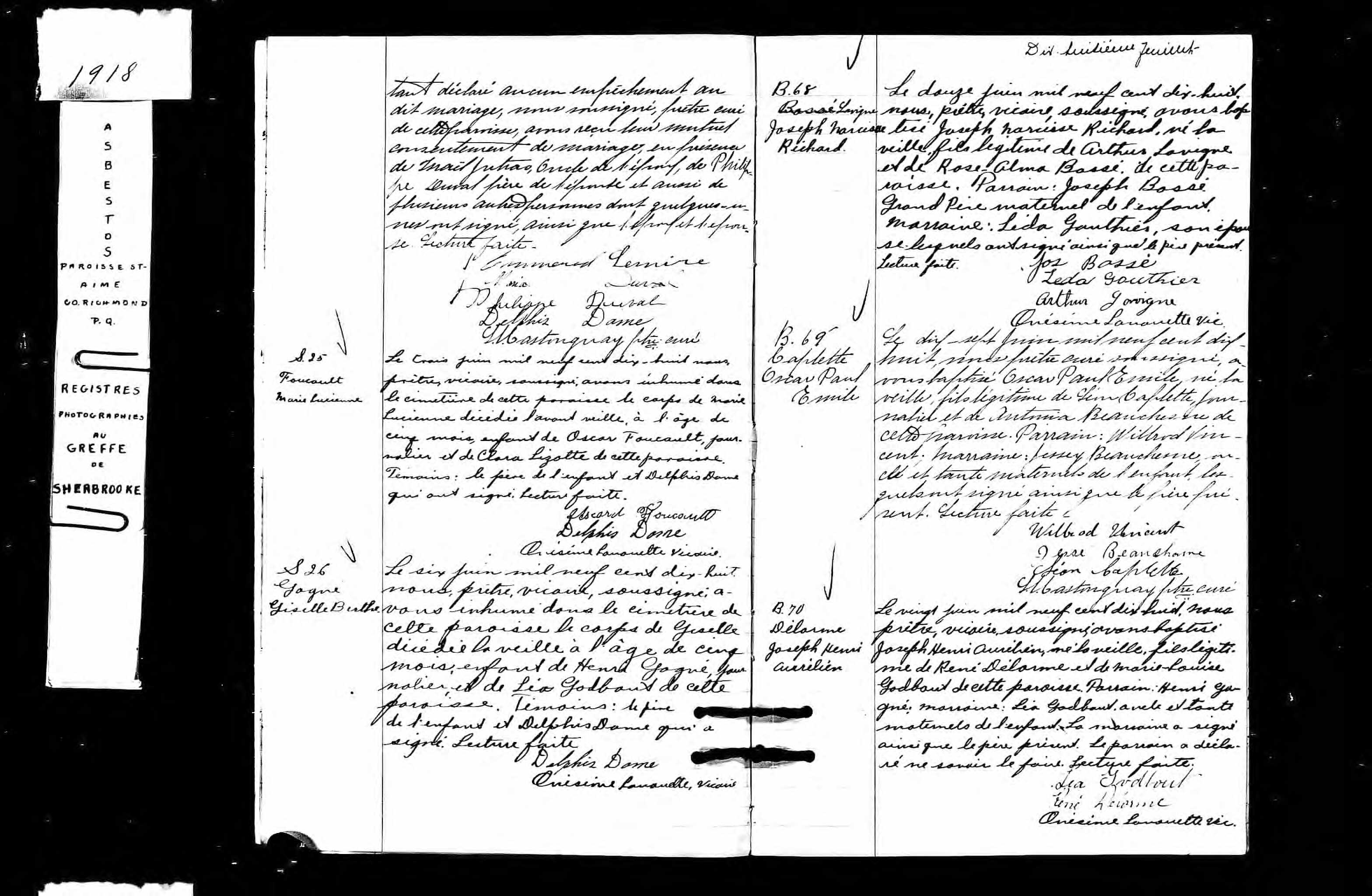 Acte de baptême