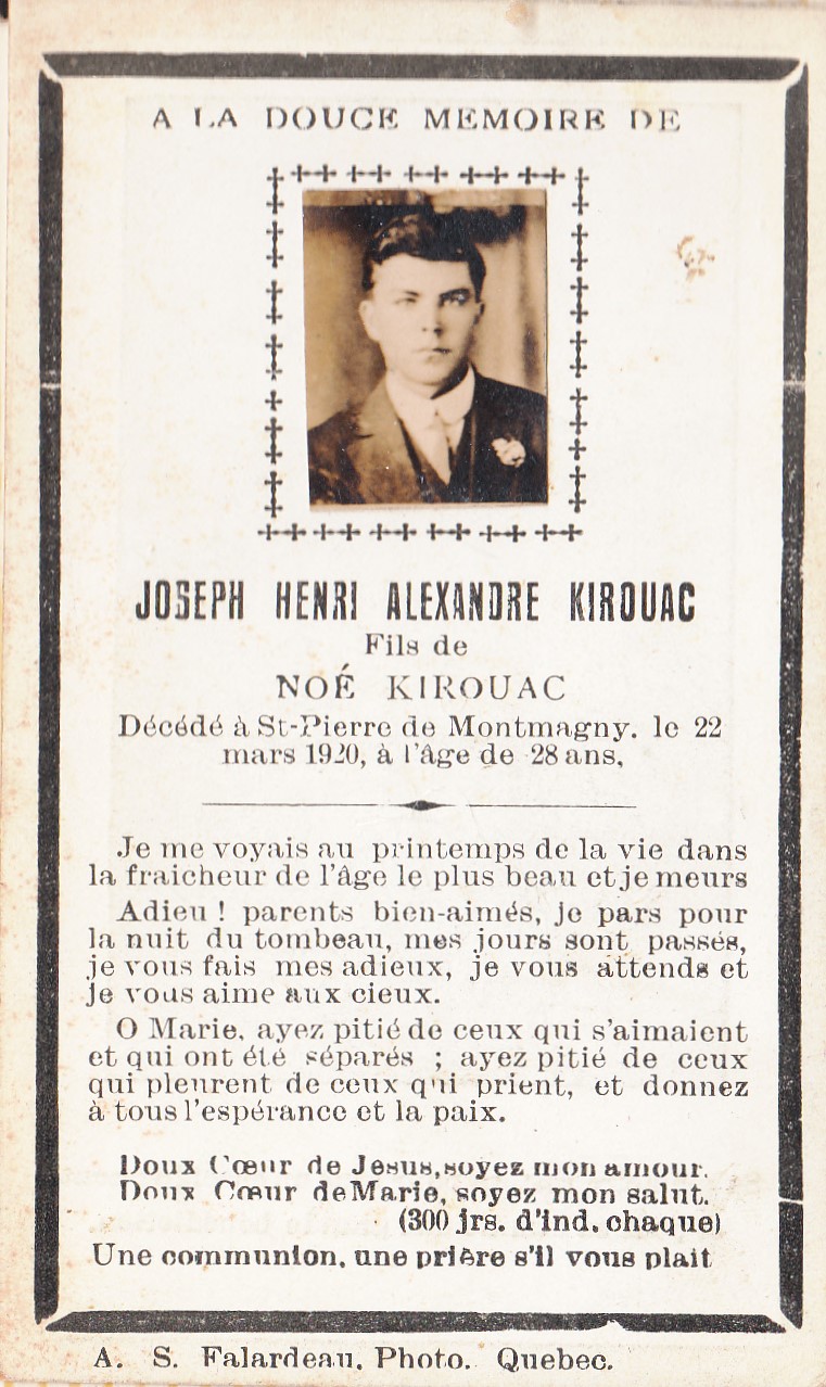Carte mortuaire Carte mortuaire