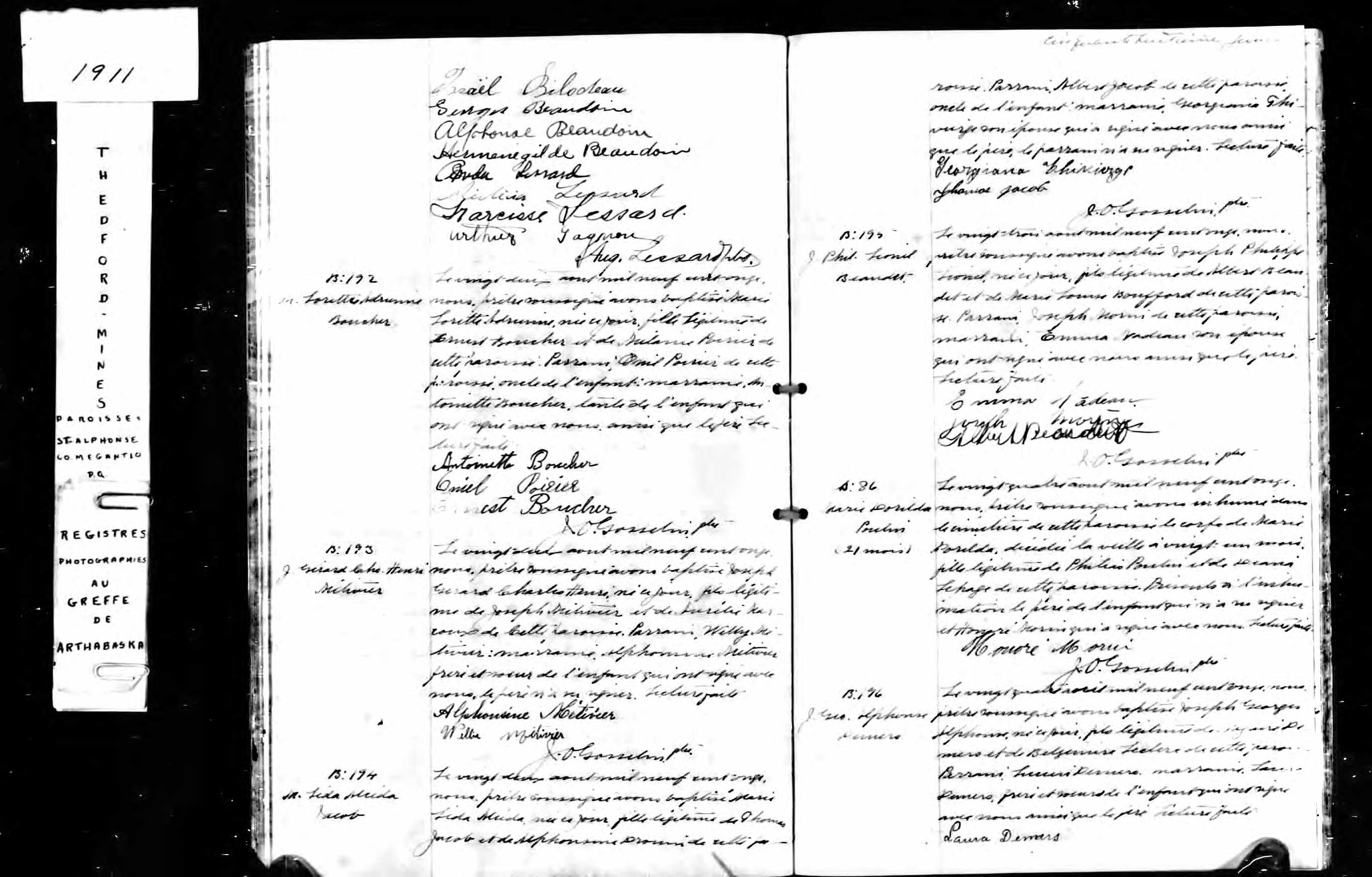 Acte de baptême Acte de baptême