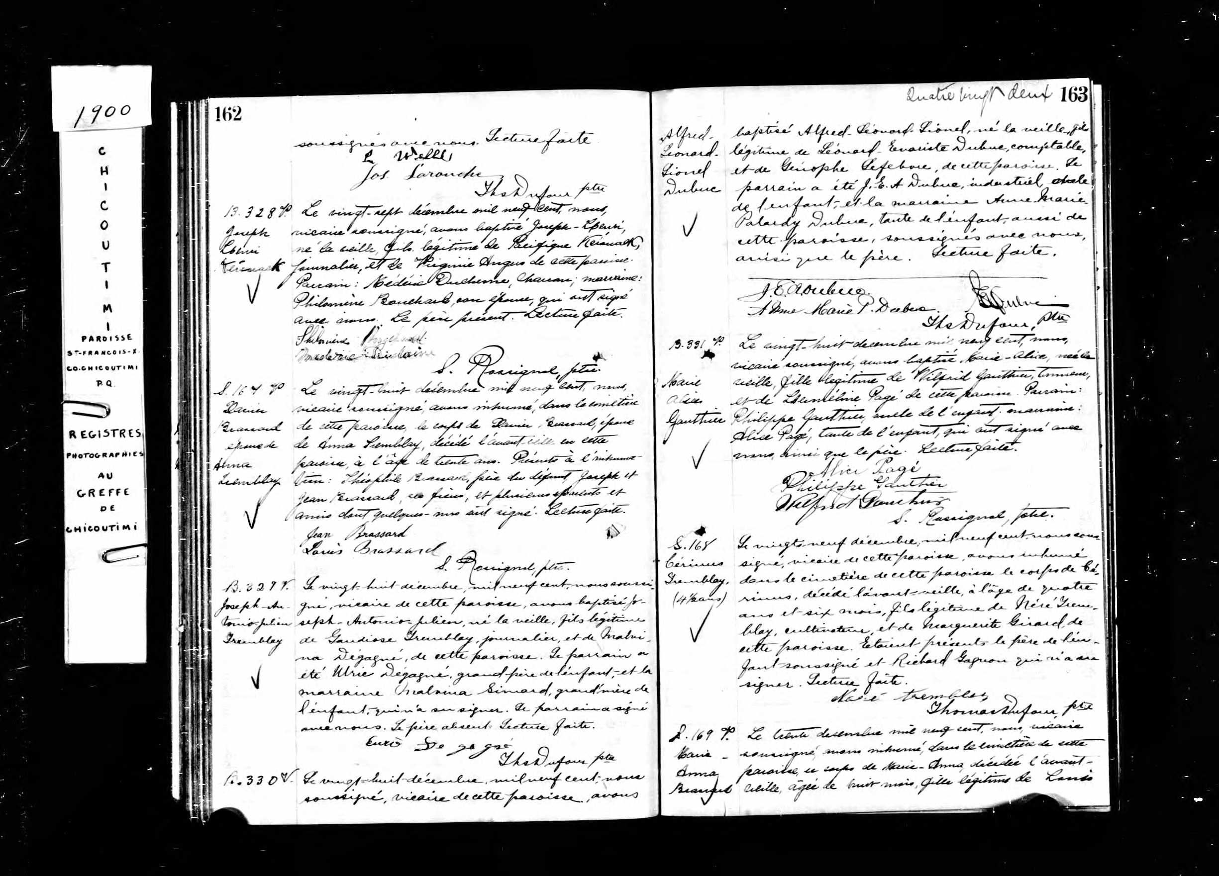 Acte de baptême