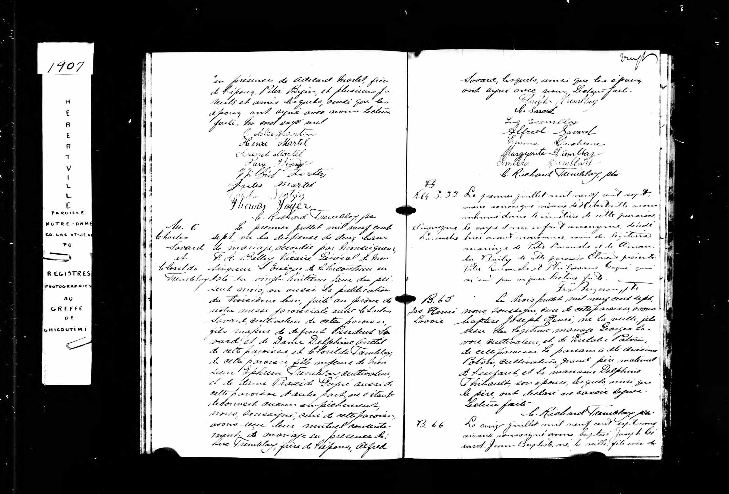 Acte de baptême