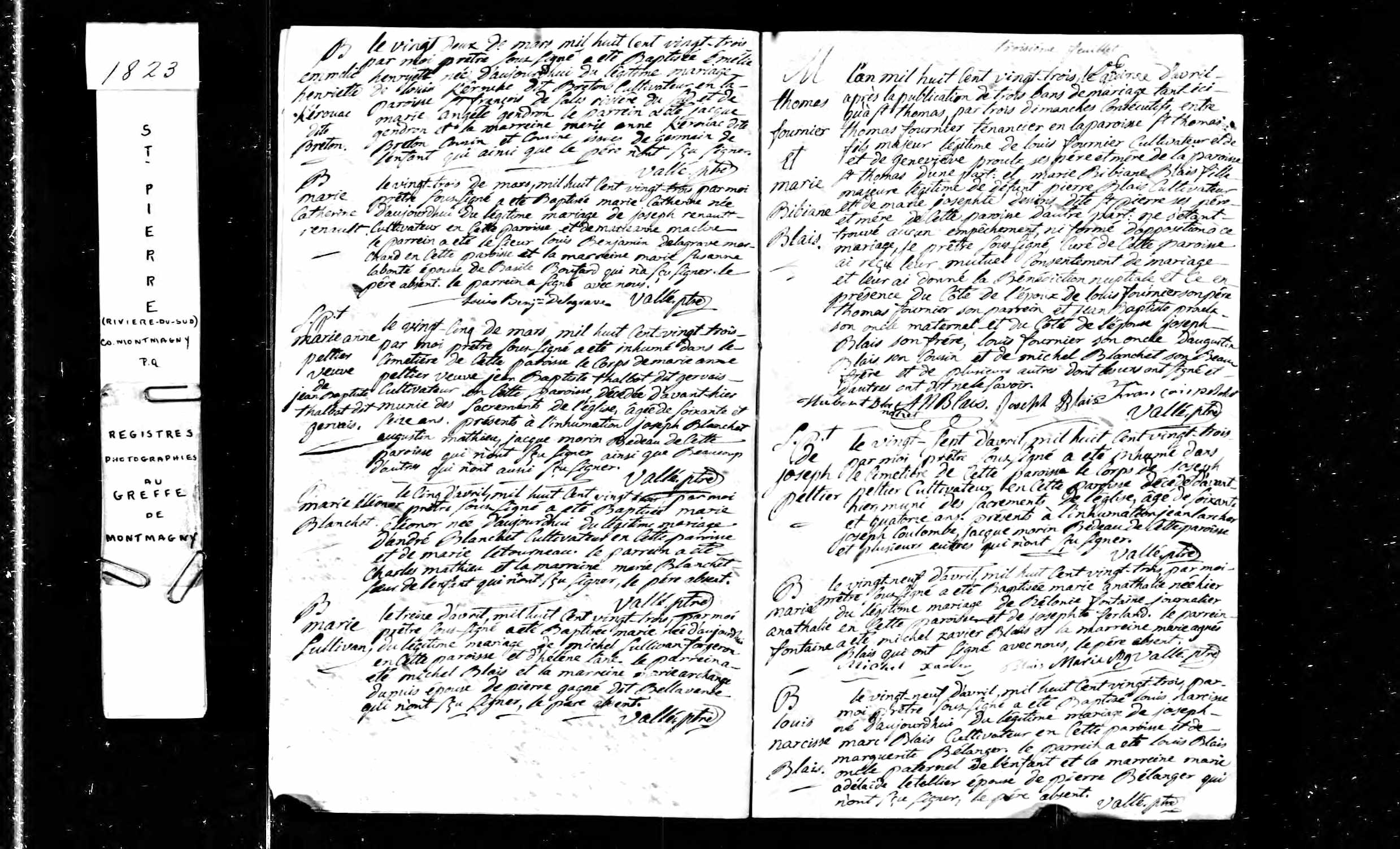 Acte de baptême