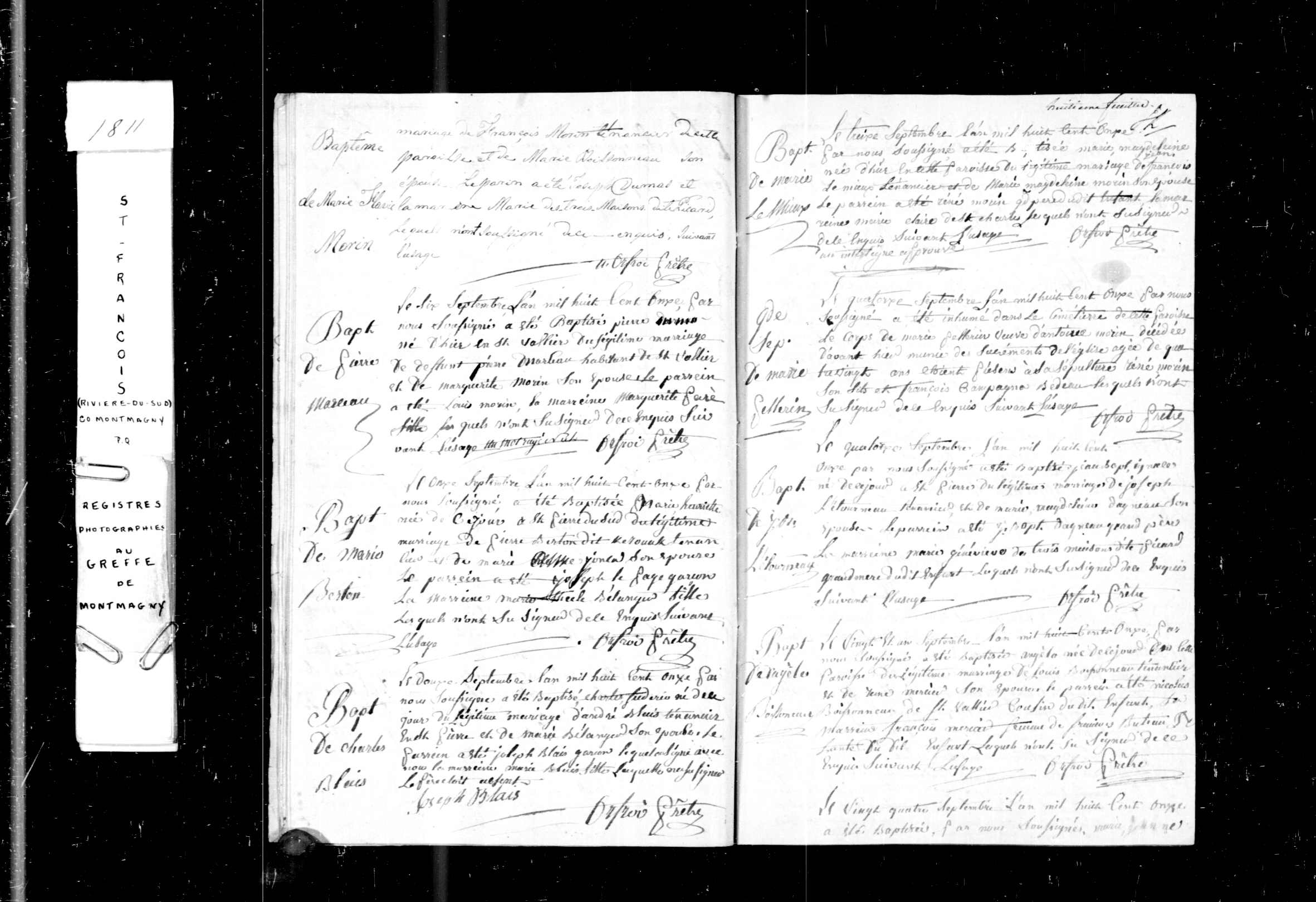 Acte de baptême