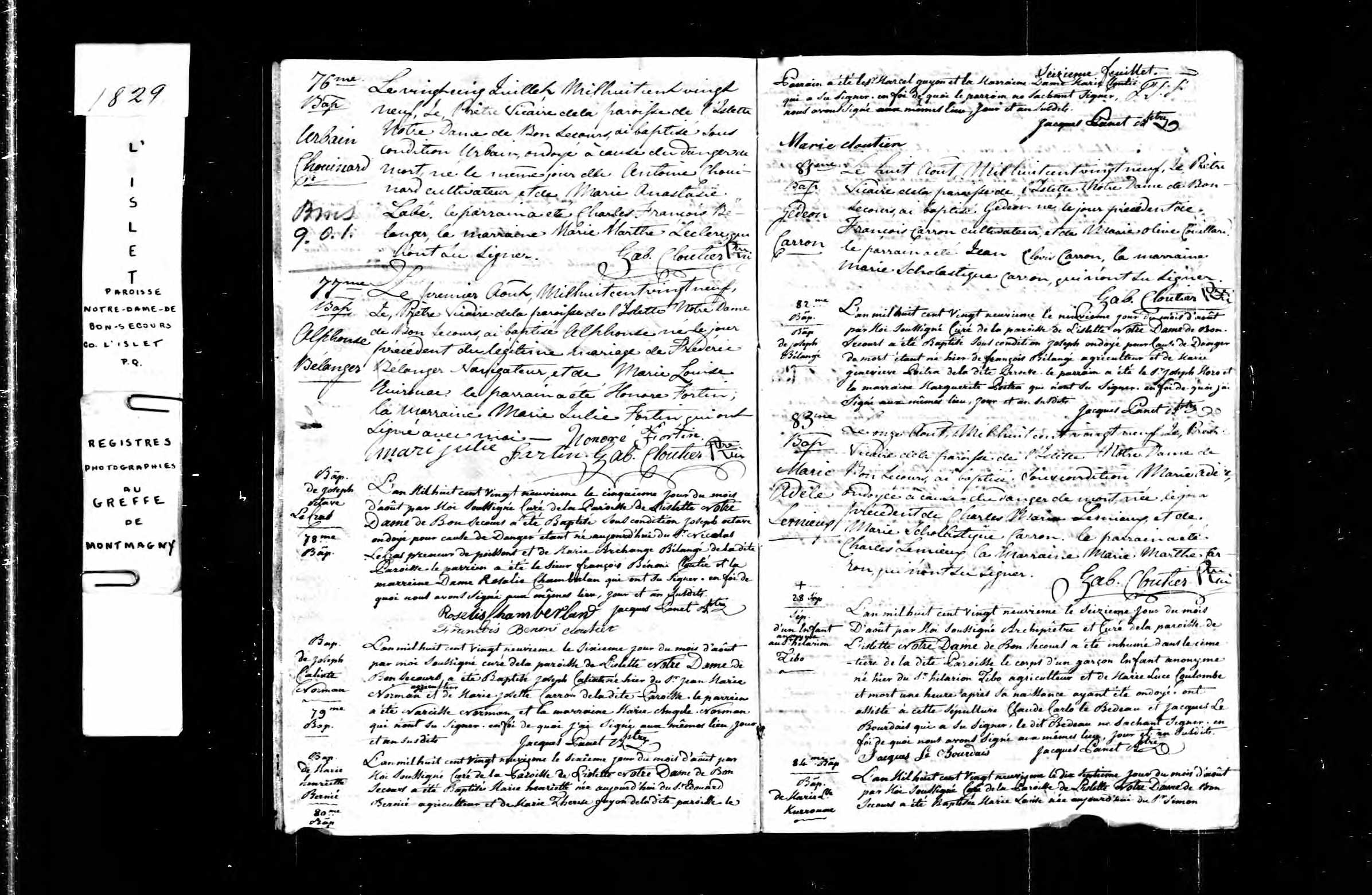 Acte de baptême
