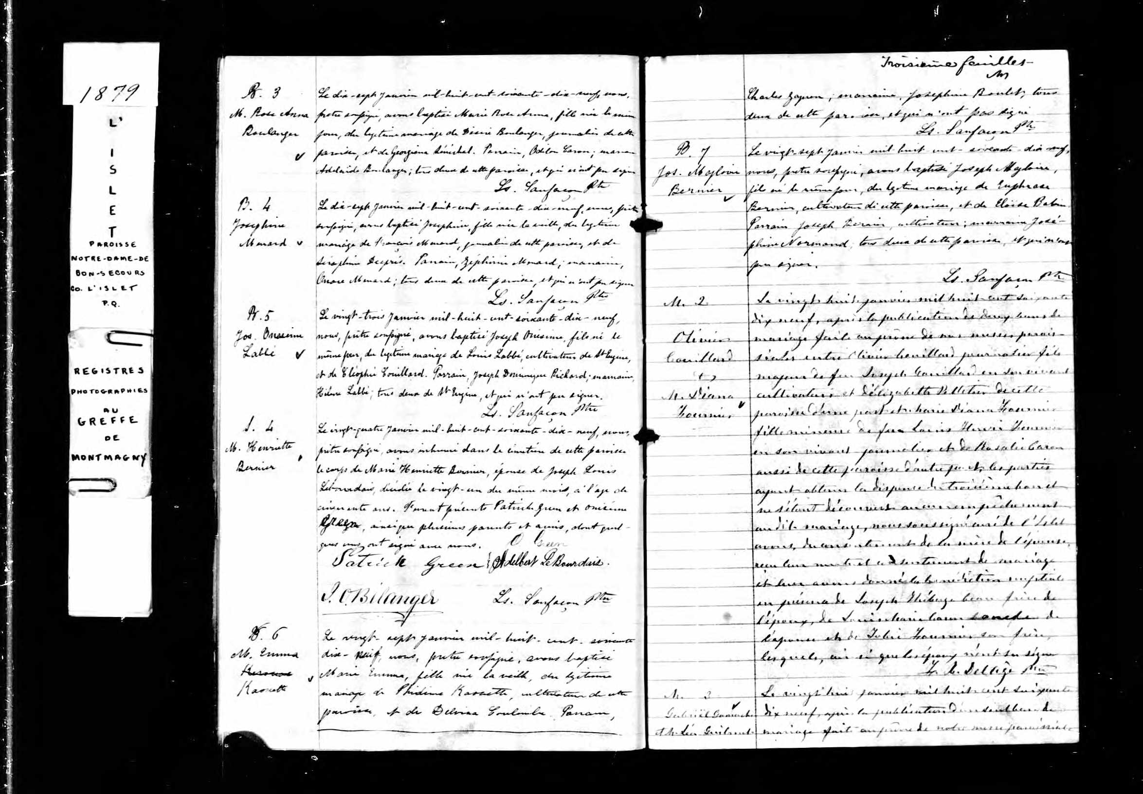 Acte de sépulture