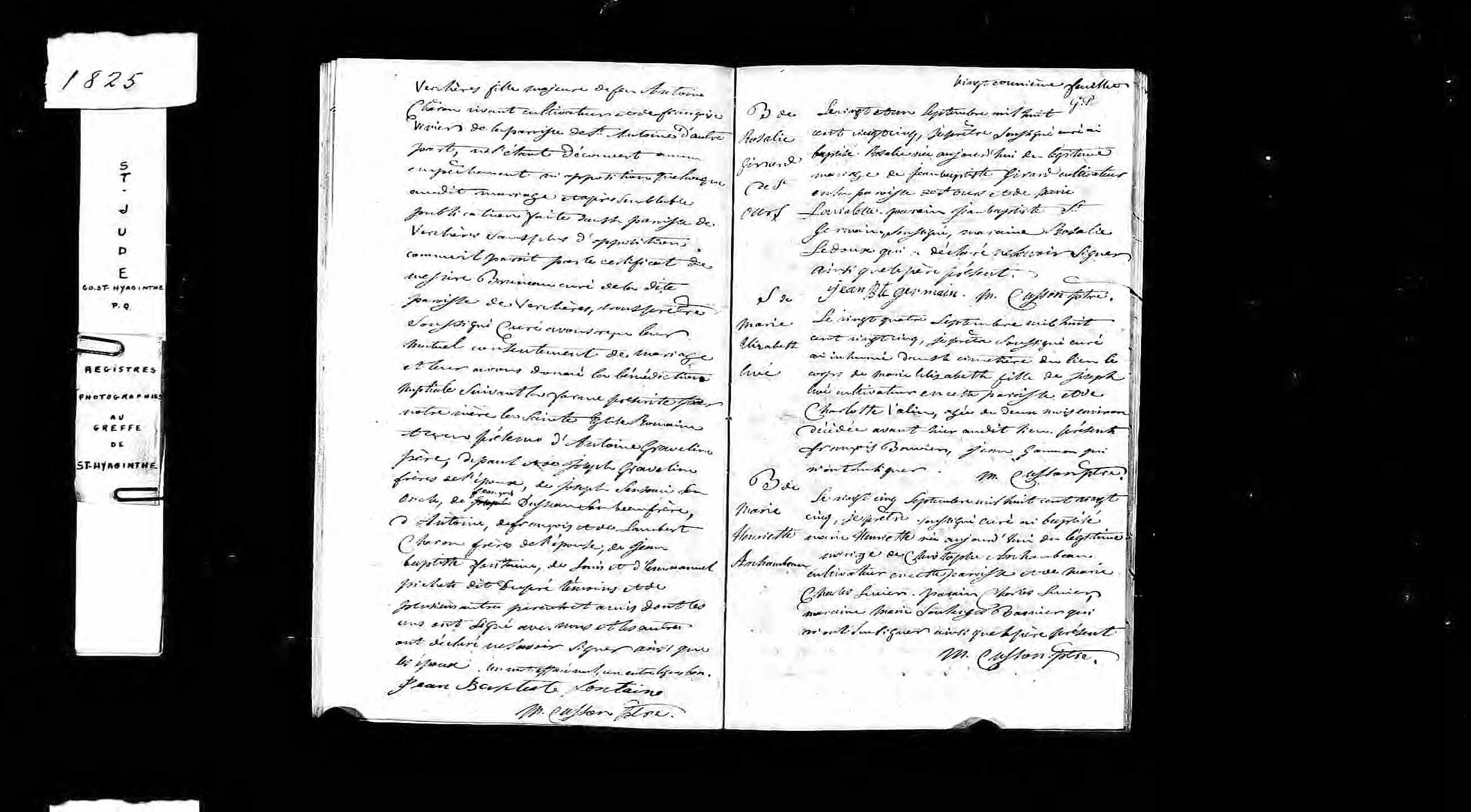 Acte de baptême
