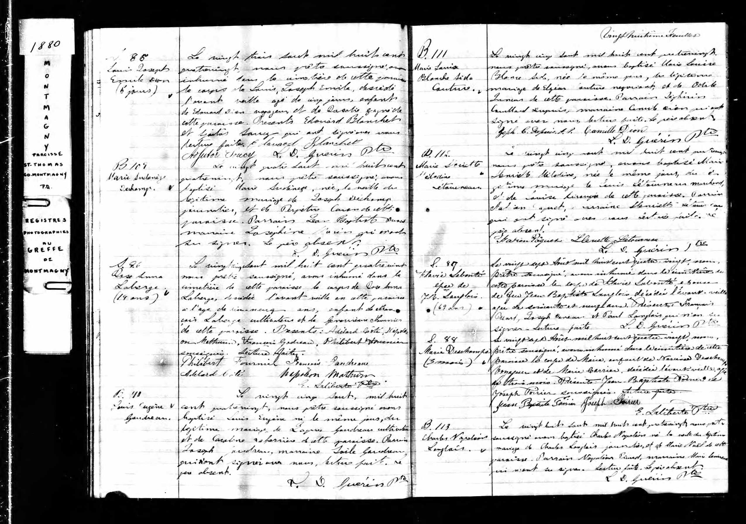 Acte de baptême