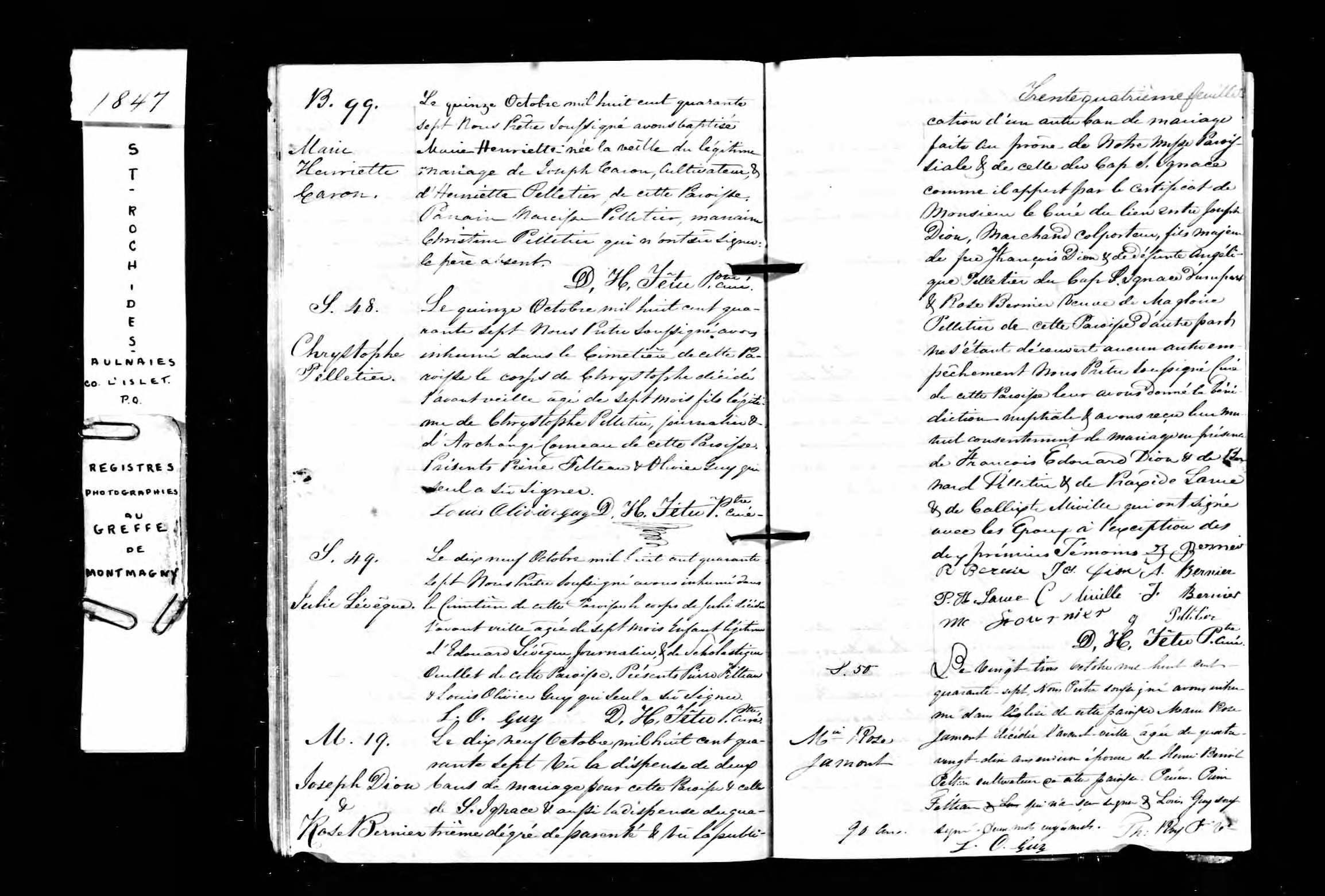 Acte de baptême Acte de baptême