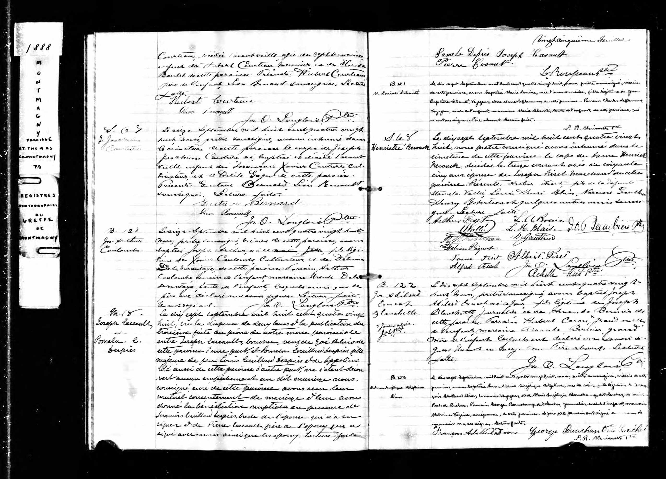 Acte de sépulture