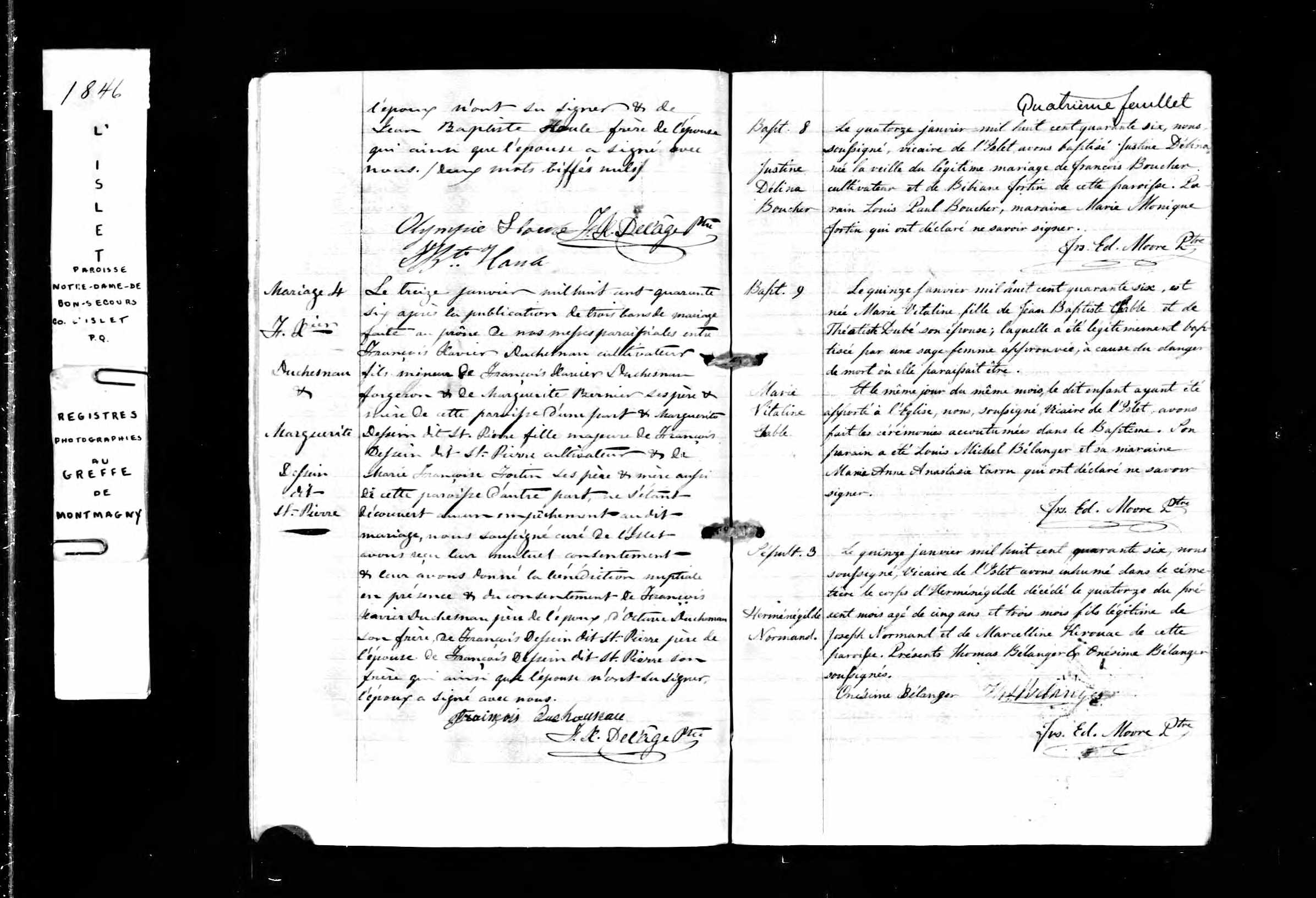 Acte de sépulture