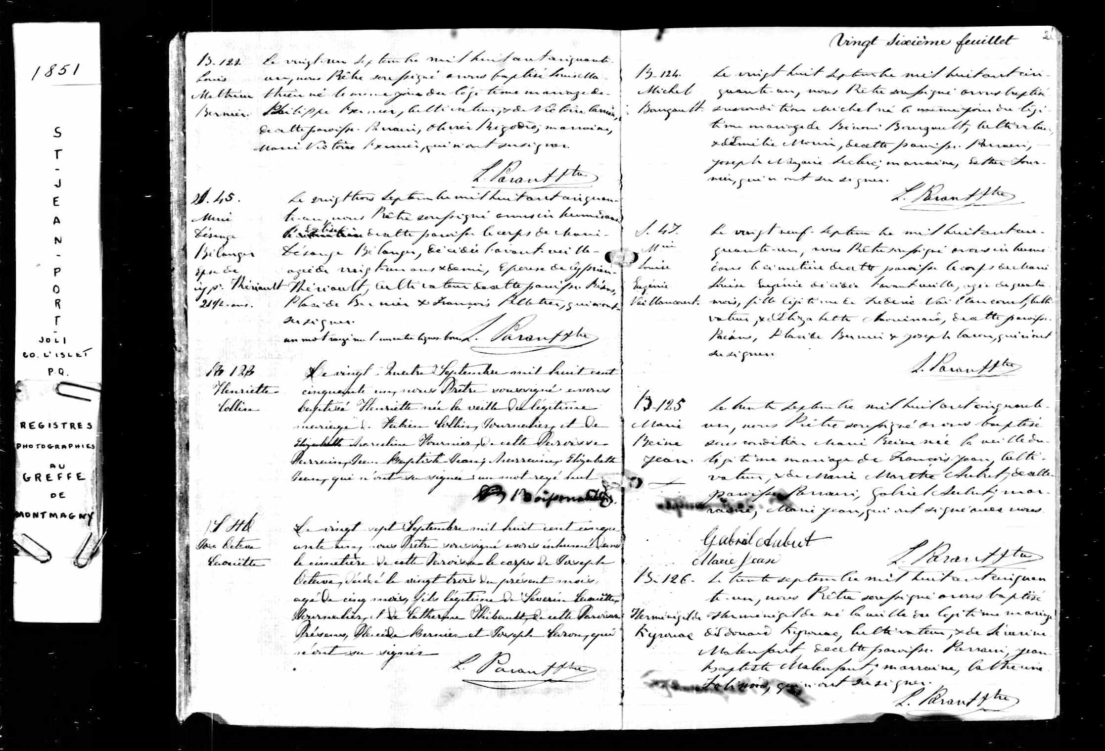 Acte de baptême