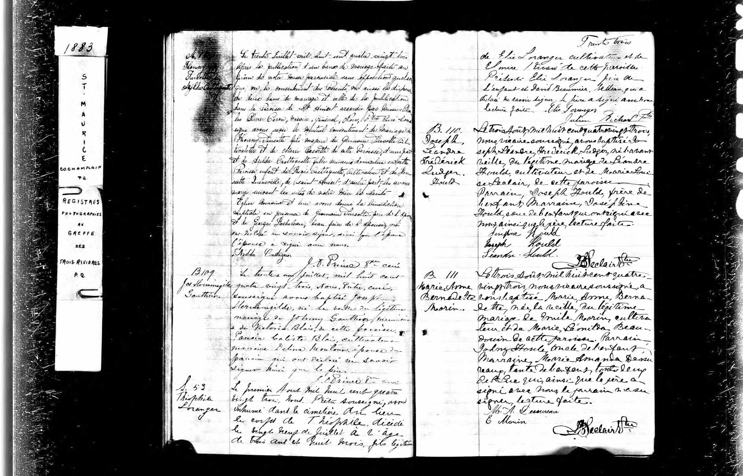 Acte de baptême