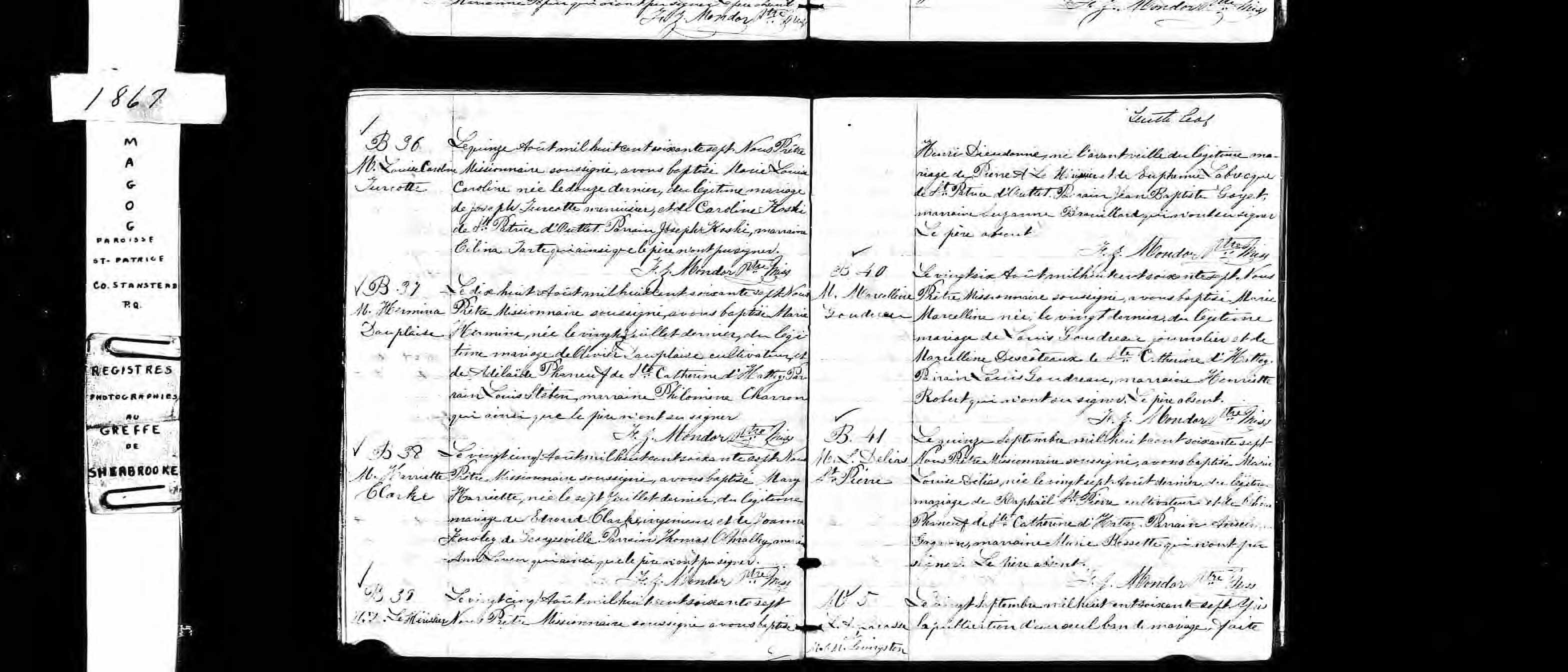 Acte de baptême Acte de baptême