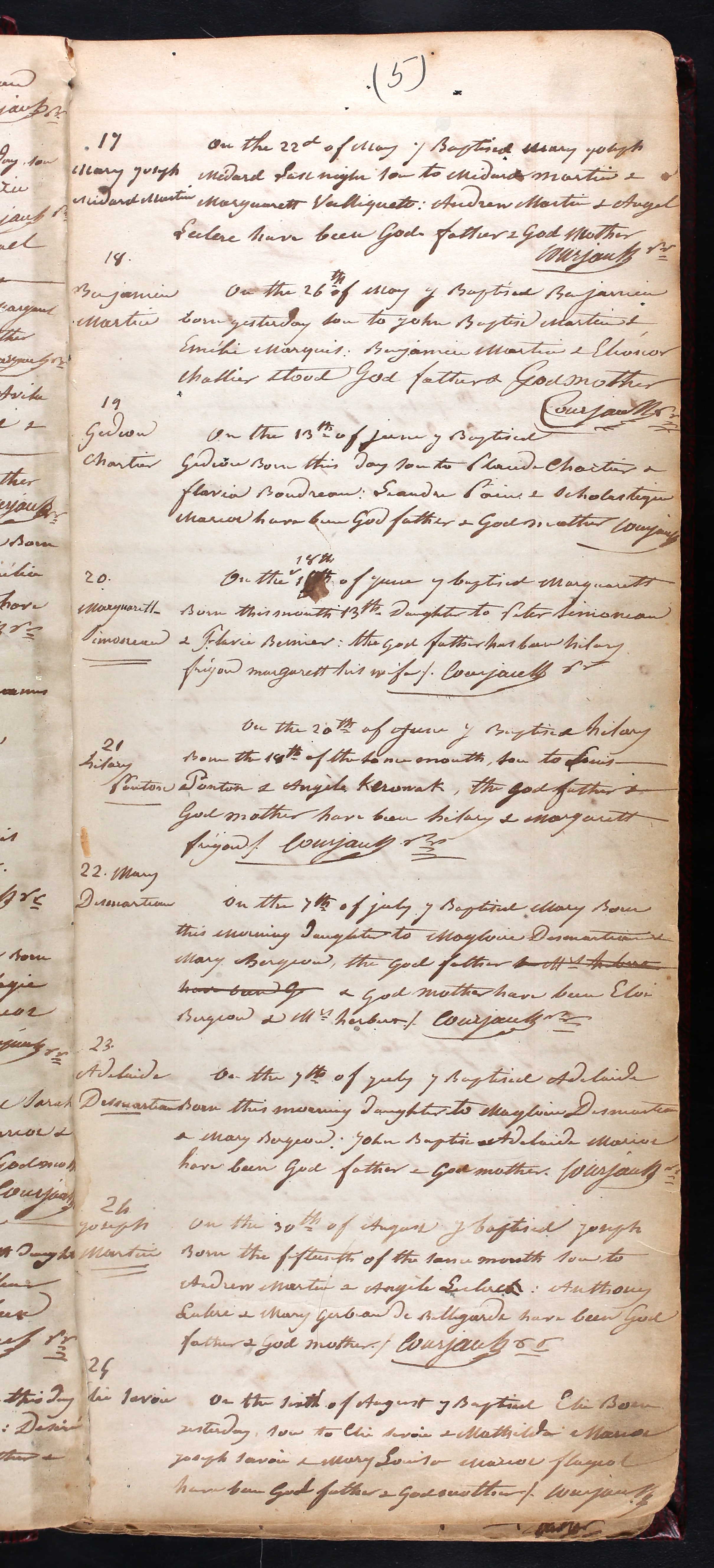 Acte de baptême