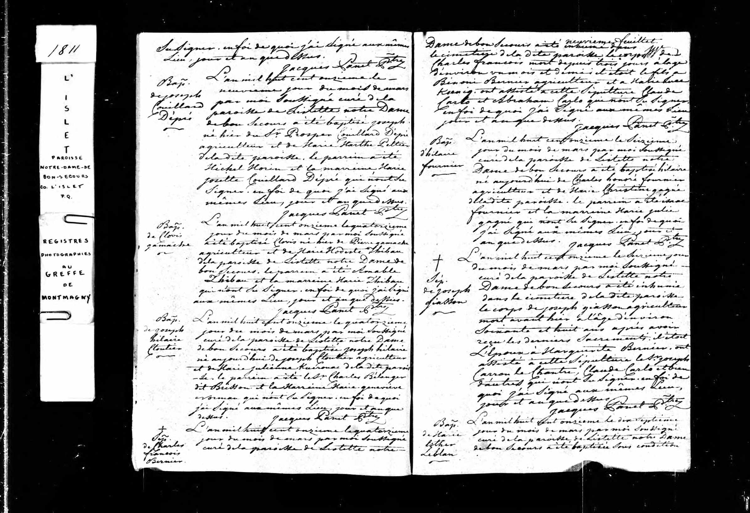 Acte de baptême
