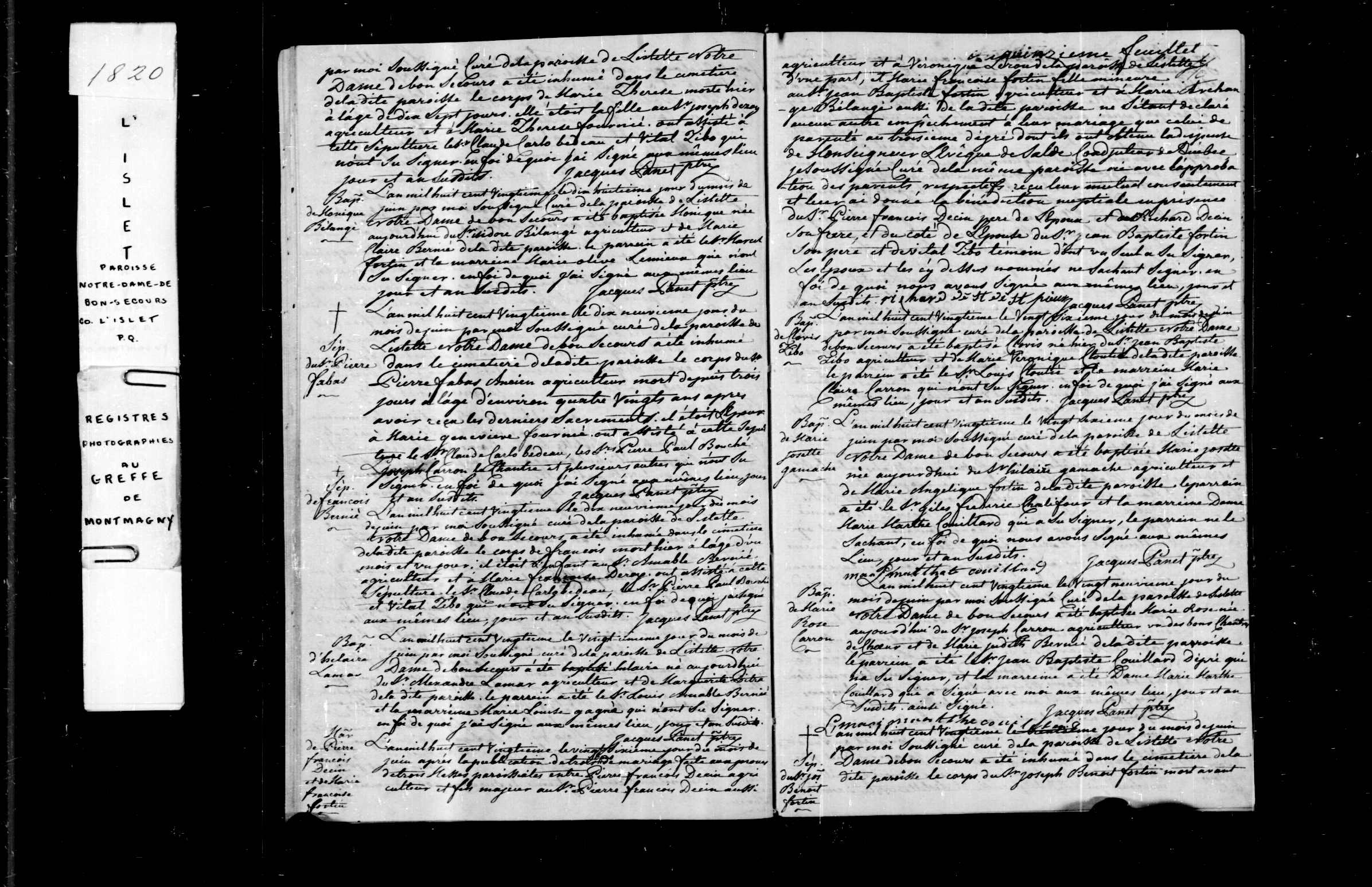 Acte de baptême