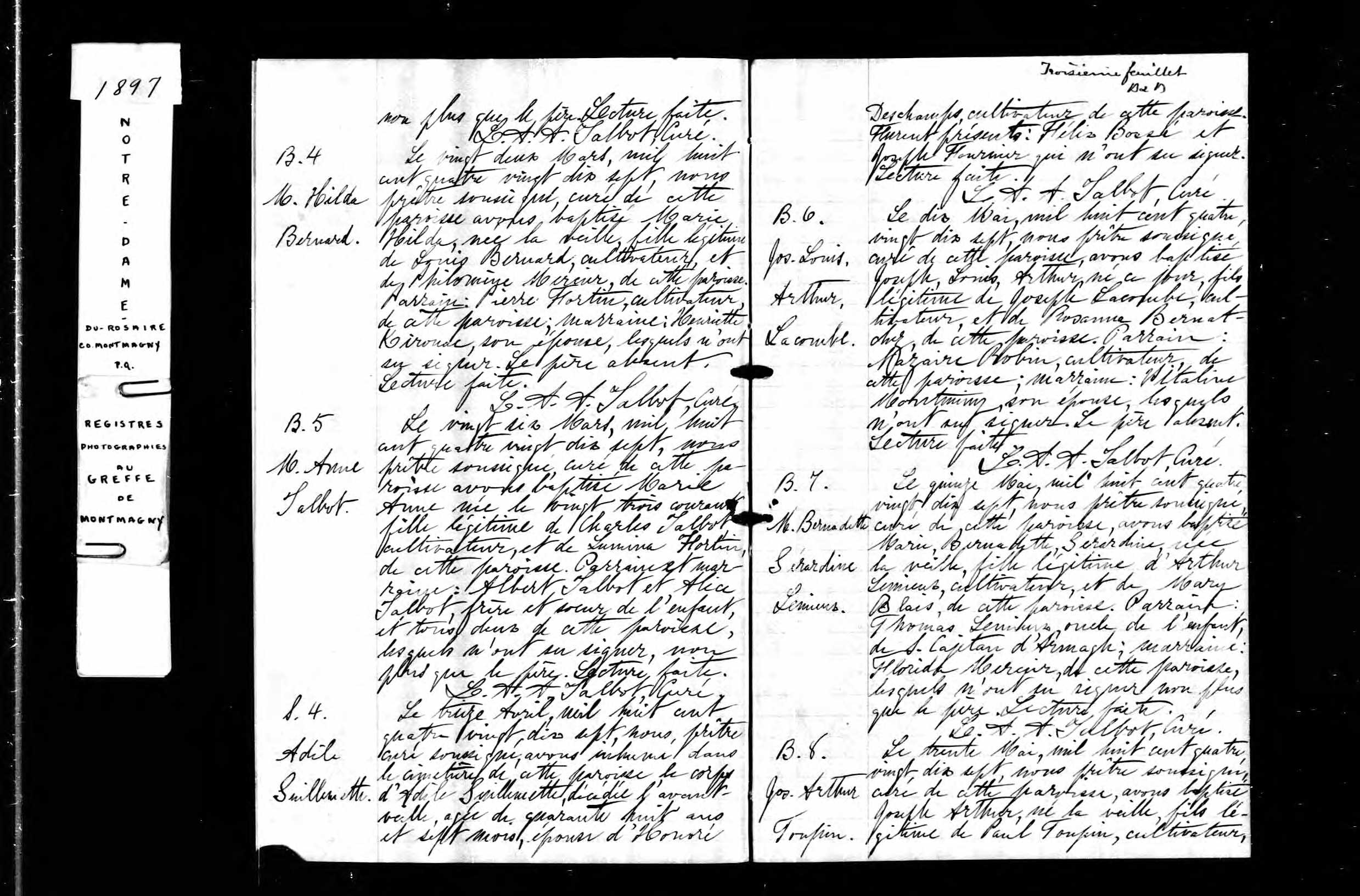 Acte de baptême