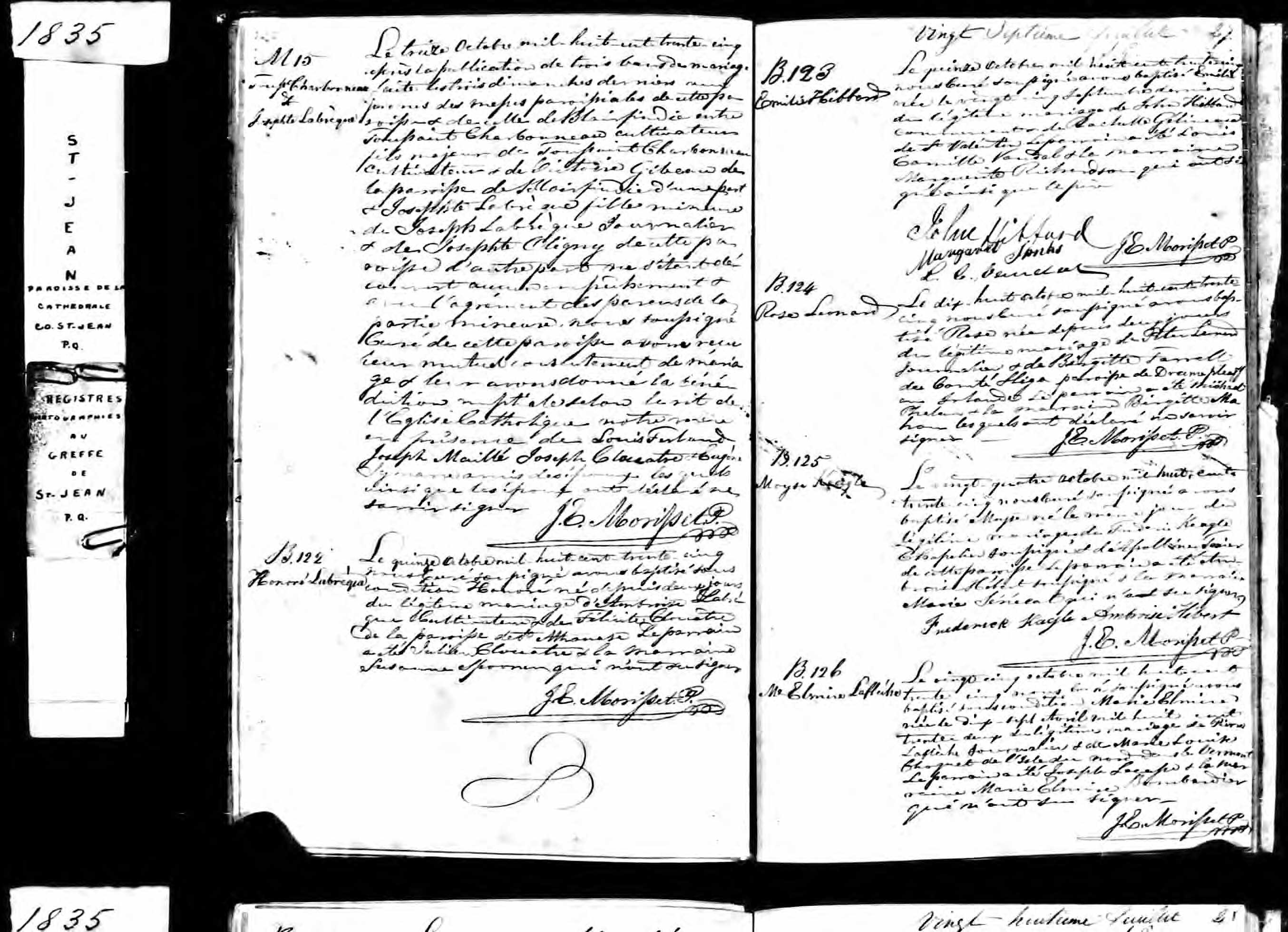 Acte de baptême Acte de baptême