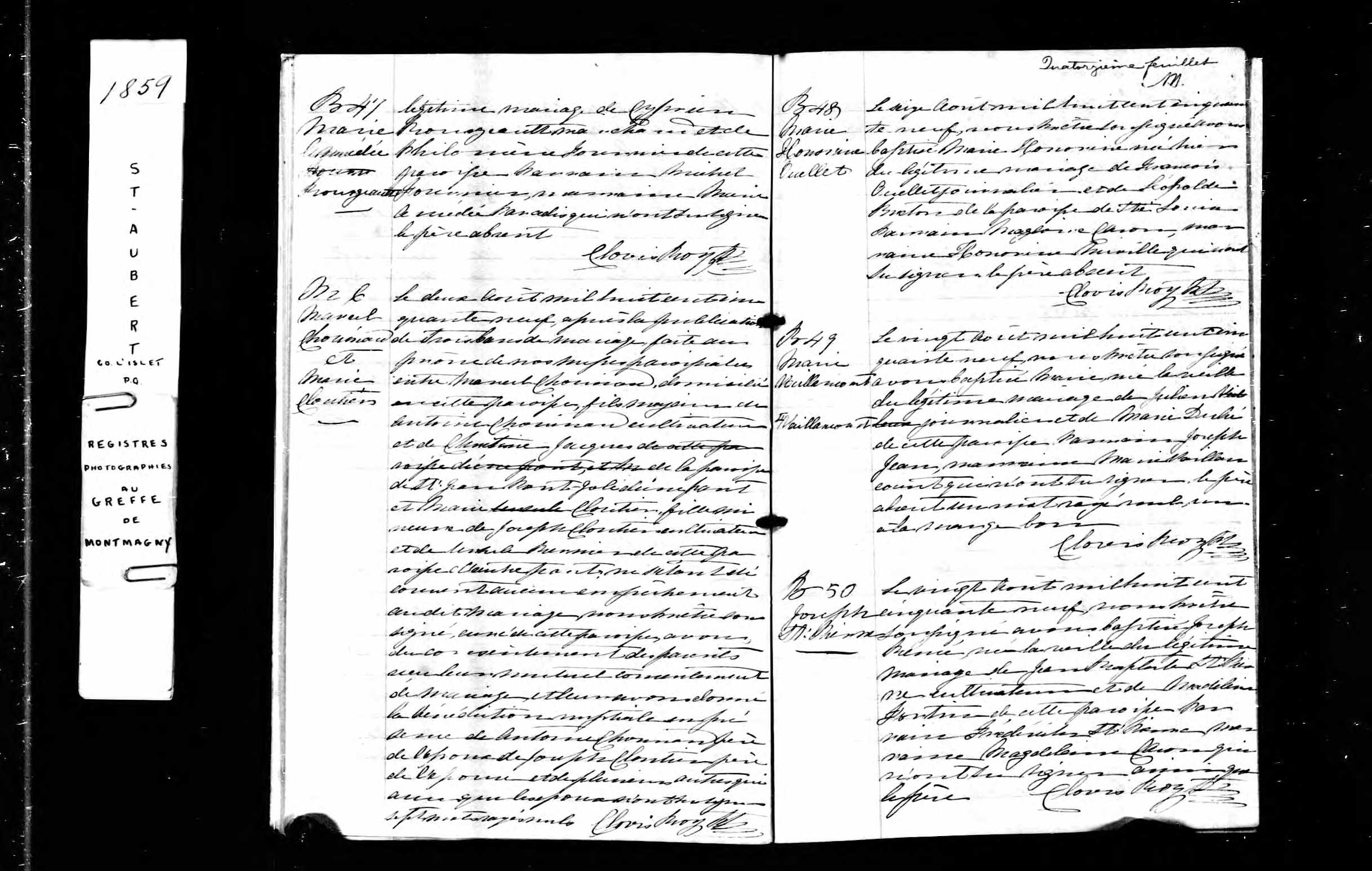 Acte de baptême