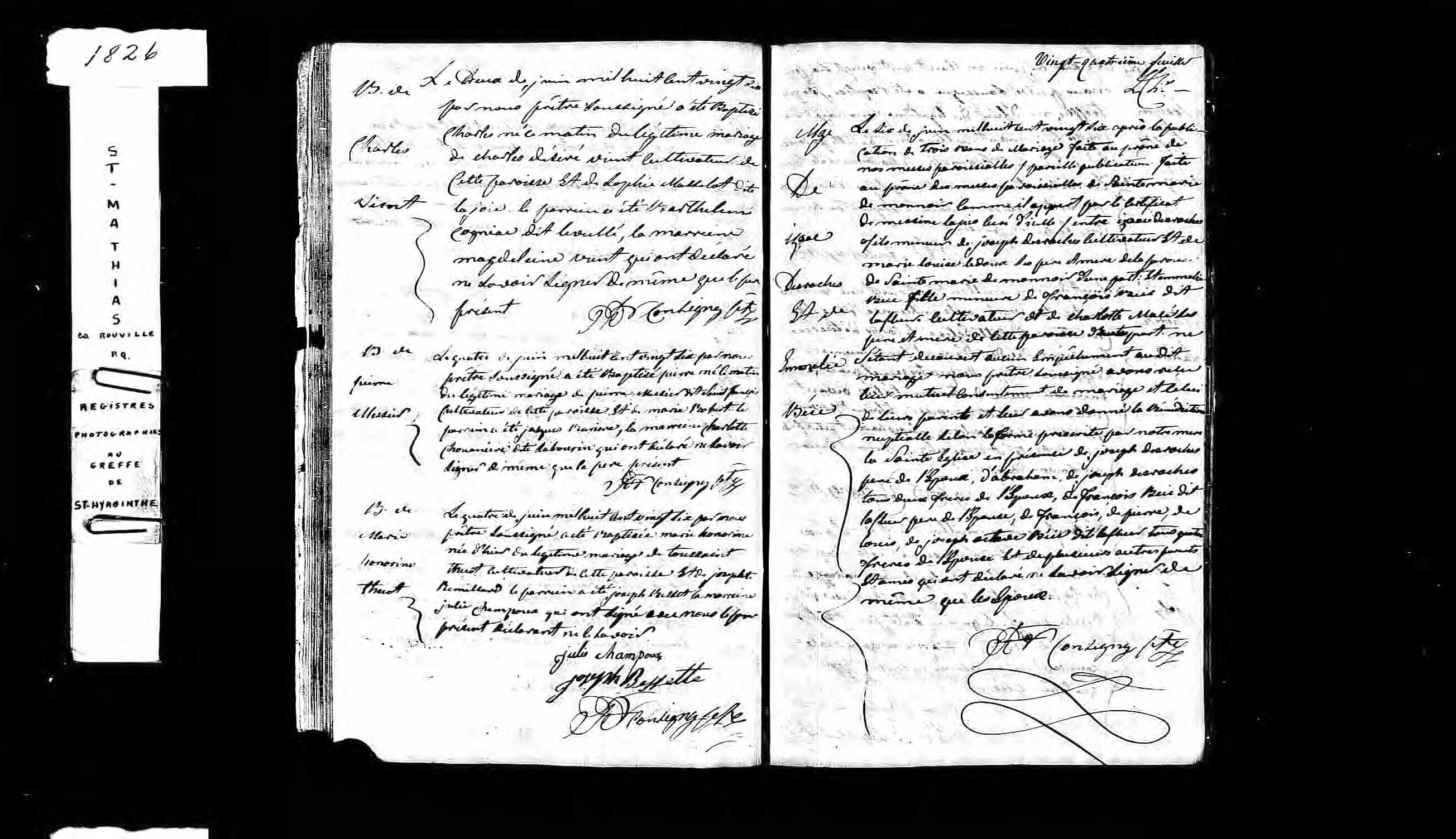 Acte de baptême