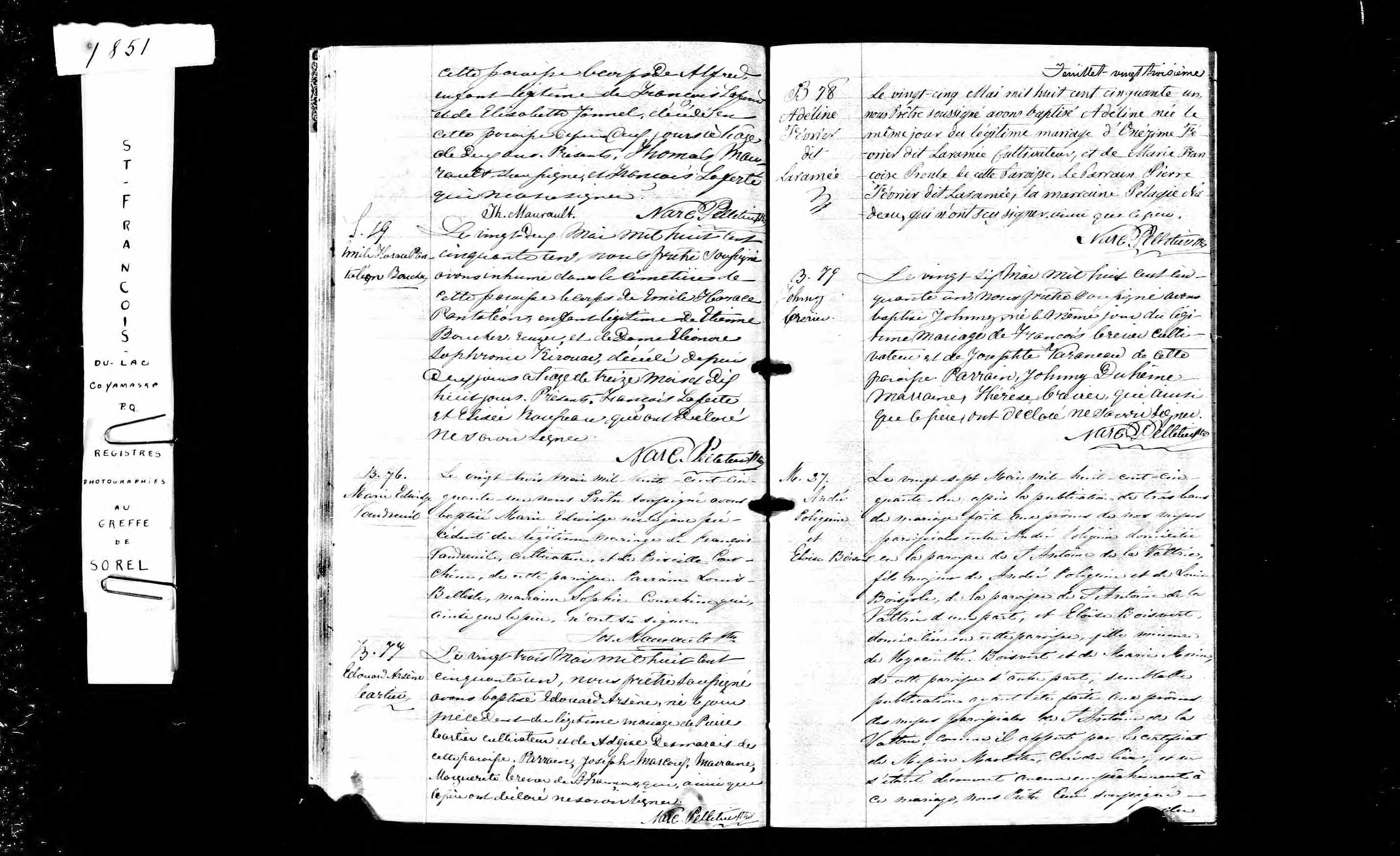 Acte de sépulture
