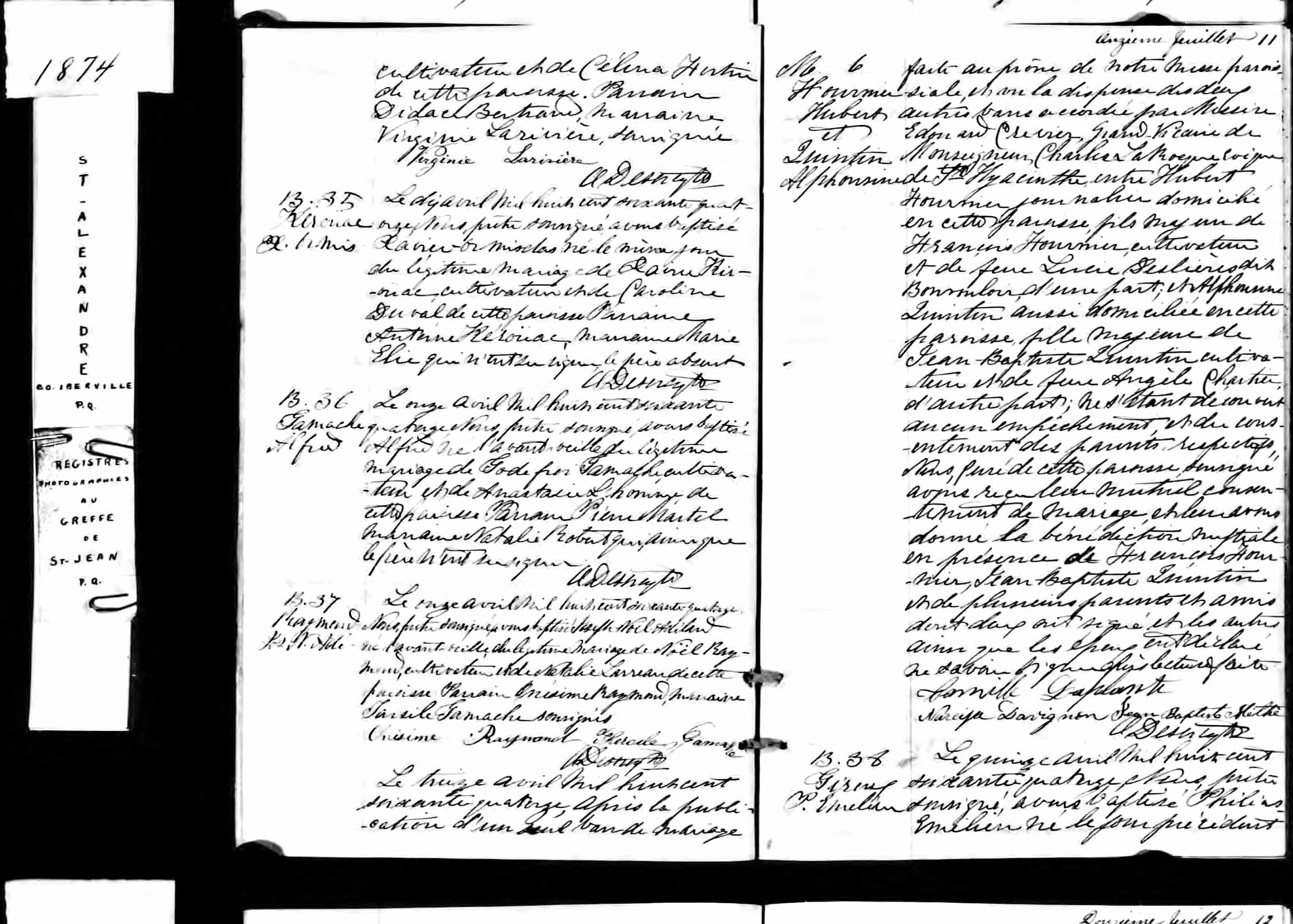 Acte de baptême