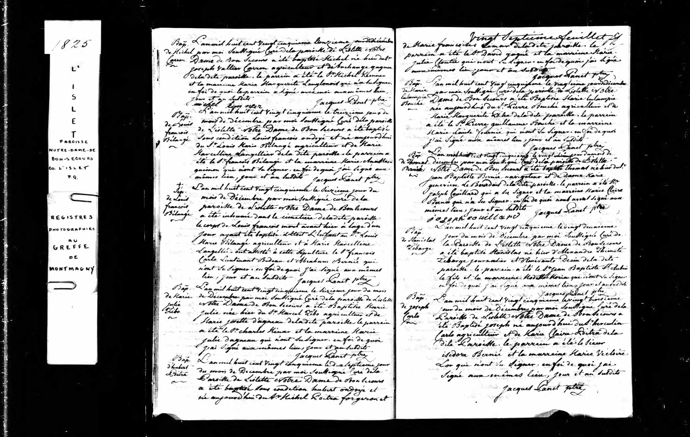 Acte de baptême