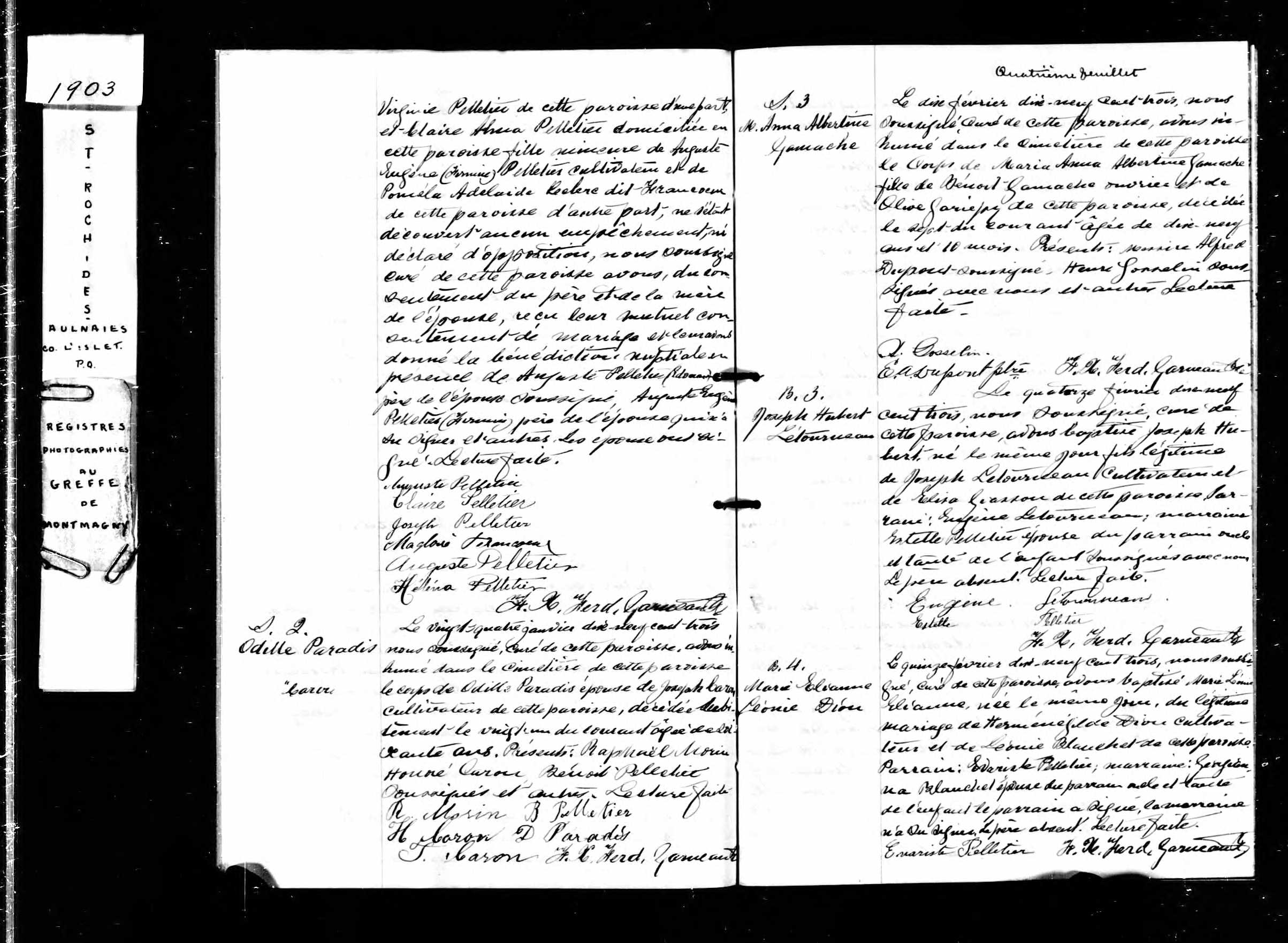 Acte de baptême
